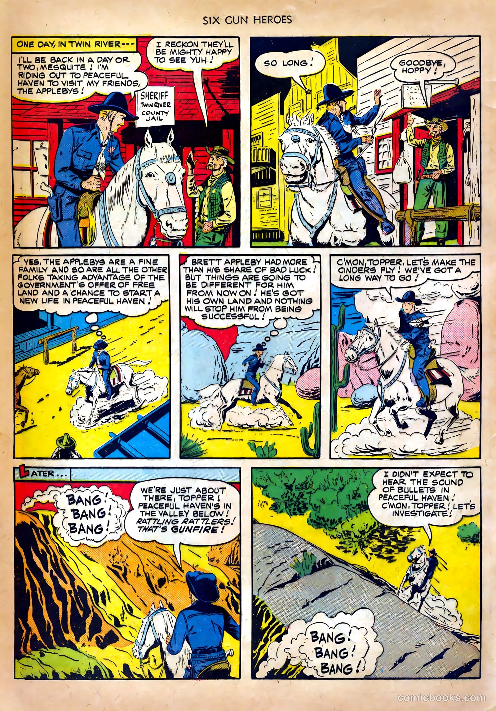 Six-Gun Heroes #3 (1950) — page 4 of 36