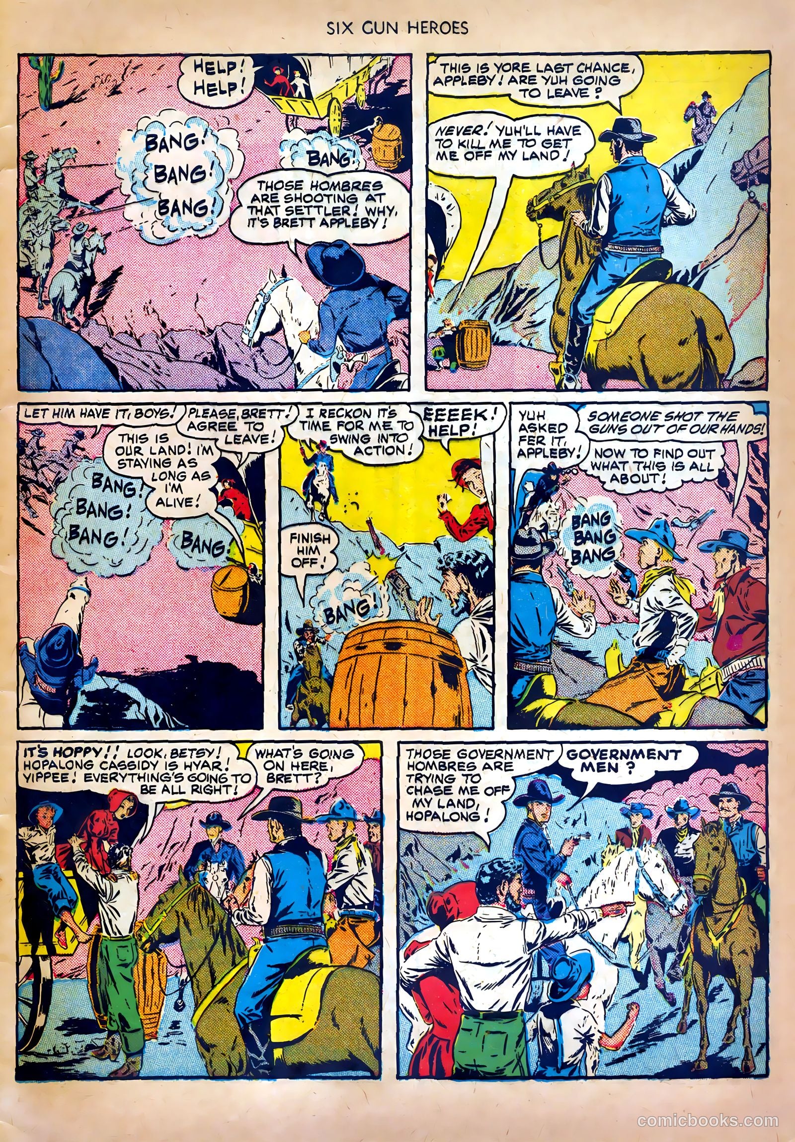Six-Gun Heroes #3 (1950) — page 5 of 36