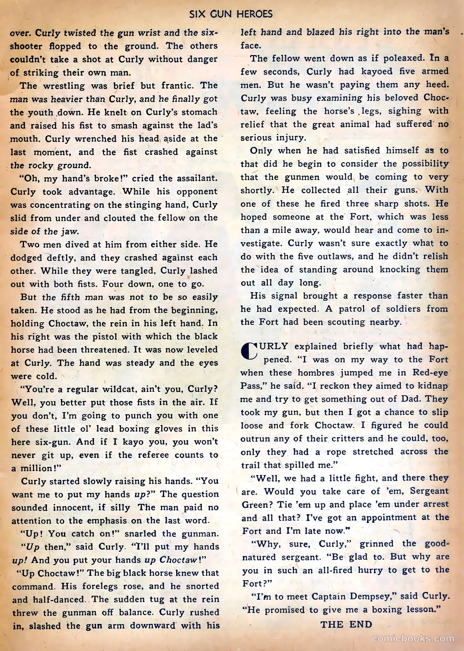 Six-Gun Heroes #3 (1950) — page 15 of 36