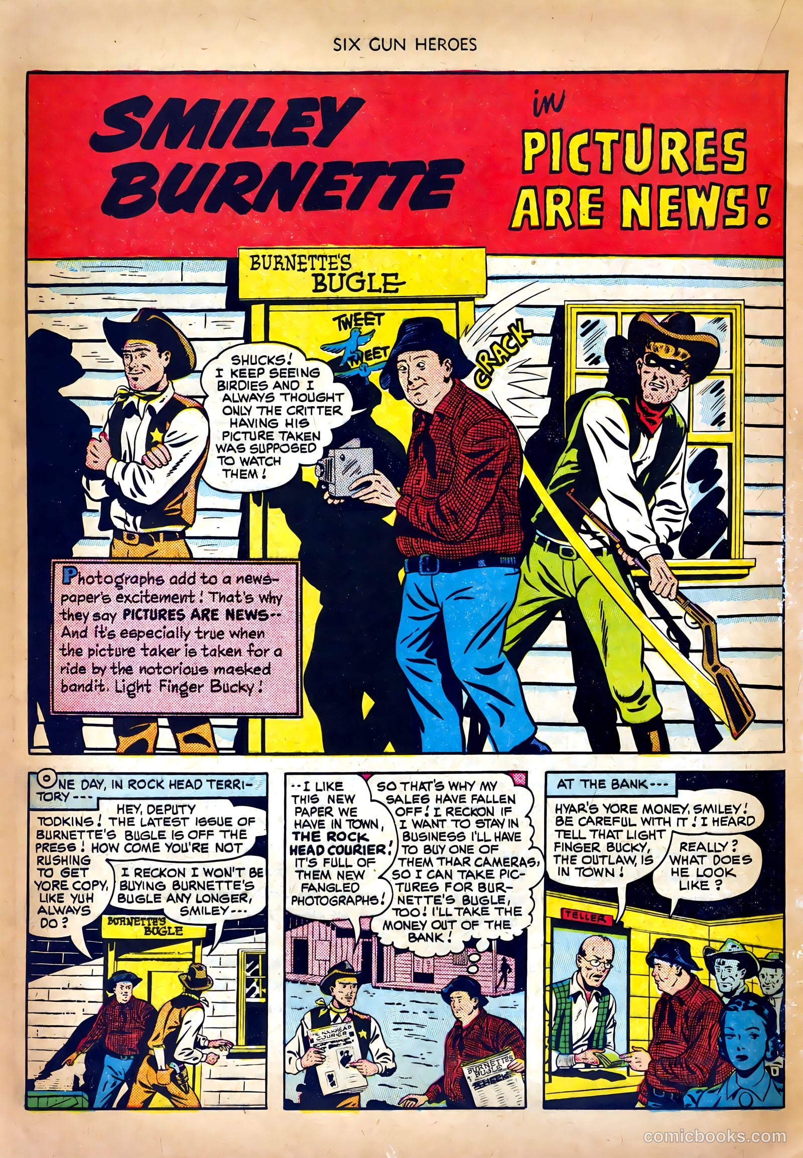 Six-Gun Heroes #3 (1950) — page 16 of 36