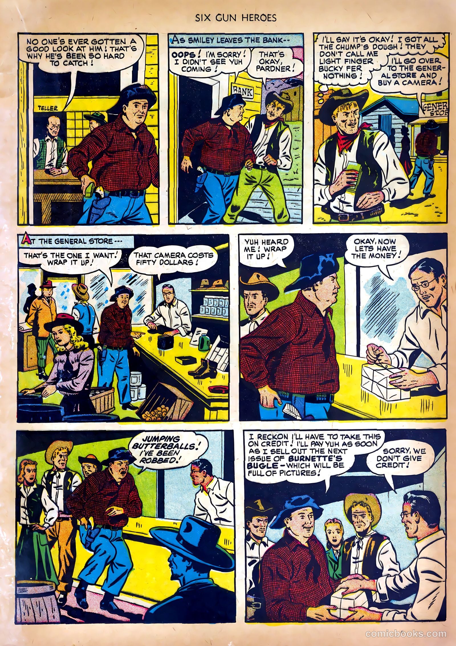 Six-Gun Heroes #3 (1950) — page 17 of 36