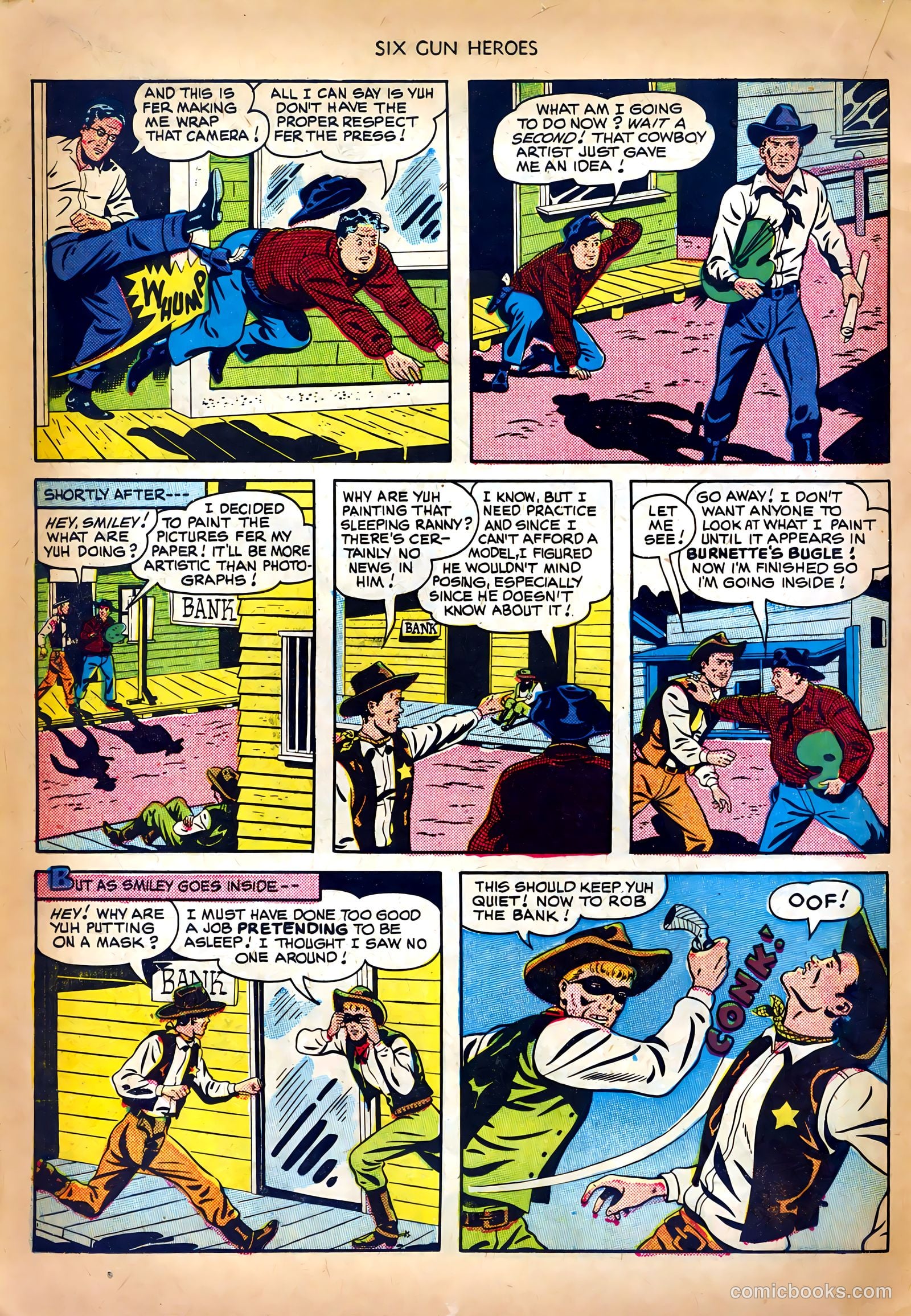 Six-Gun Heroes #3 (1950) — page 18 of 36