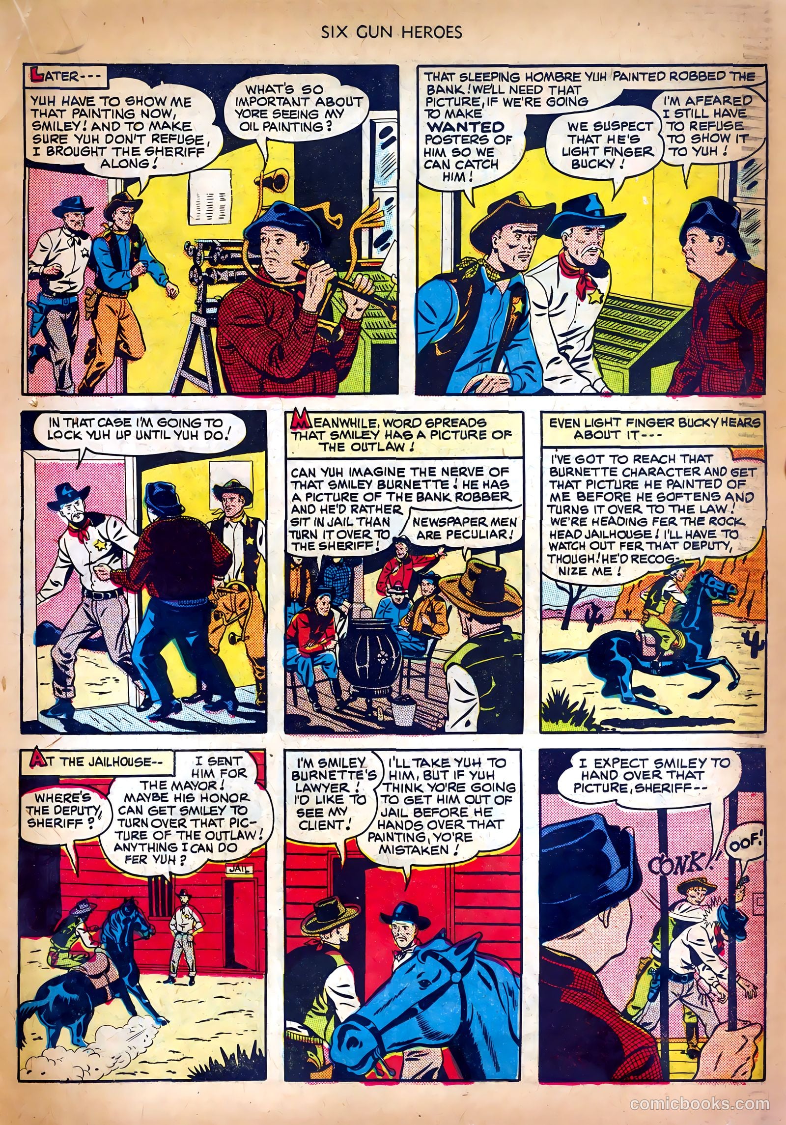 Six-Gun Heroes #3 (1950) — page 19 of 36