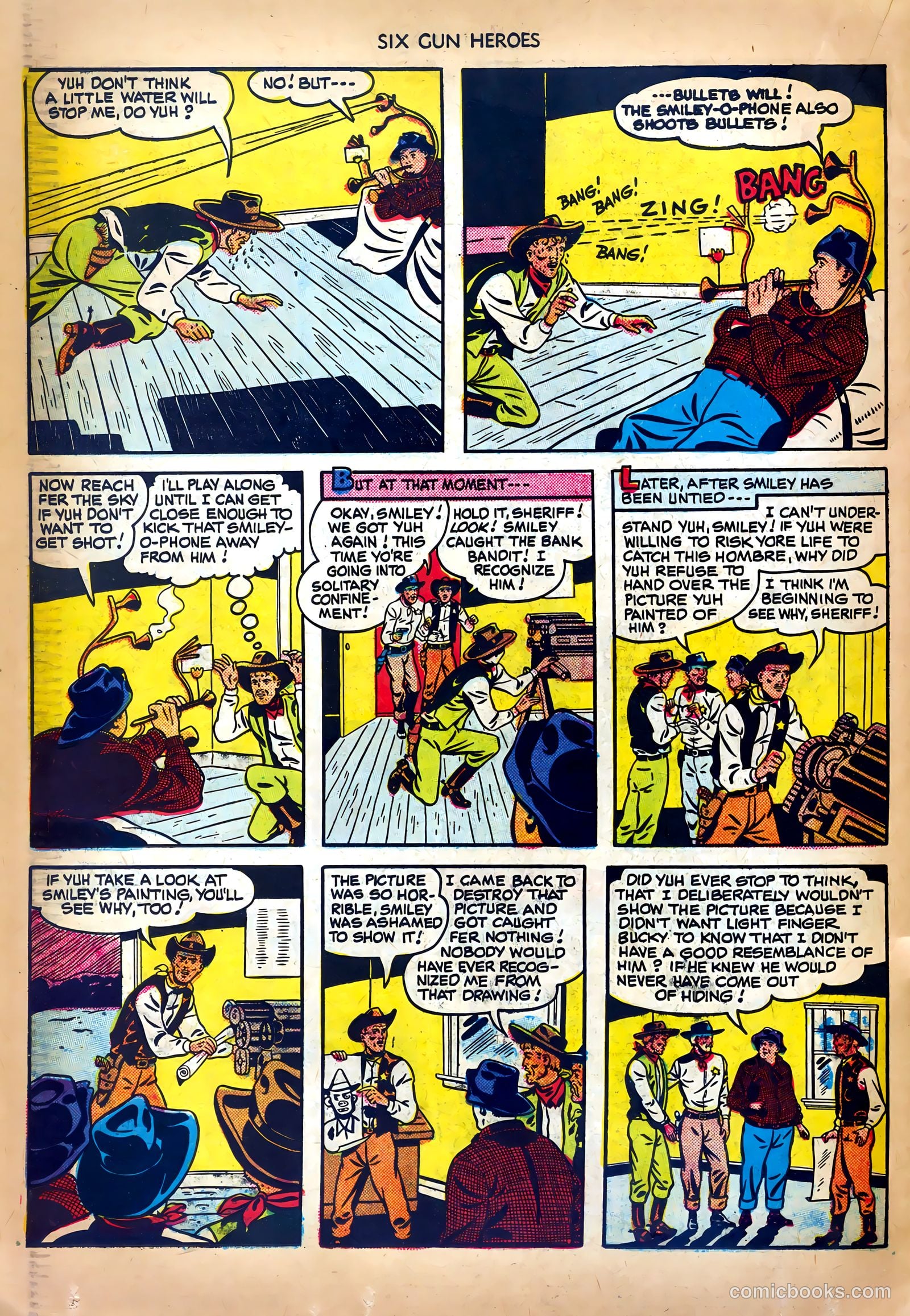 Six-Gun Heroes #3 (1950) — page 22 of 36