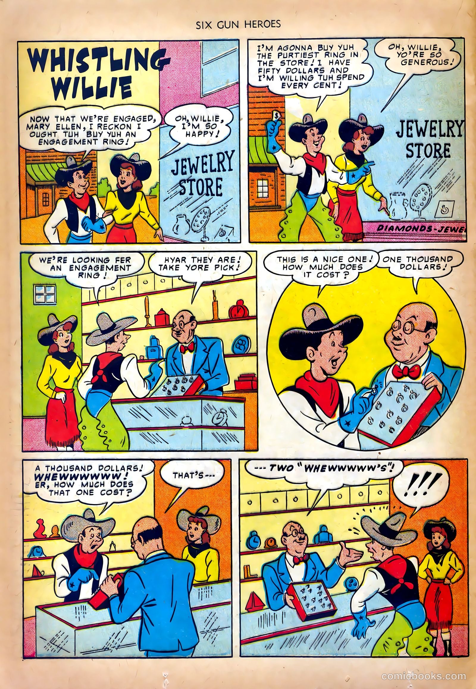 Six-Gun Heroes #3 (1950) — page 24 of 36