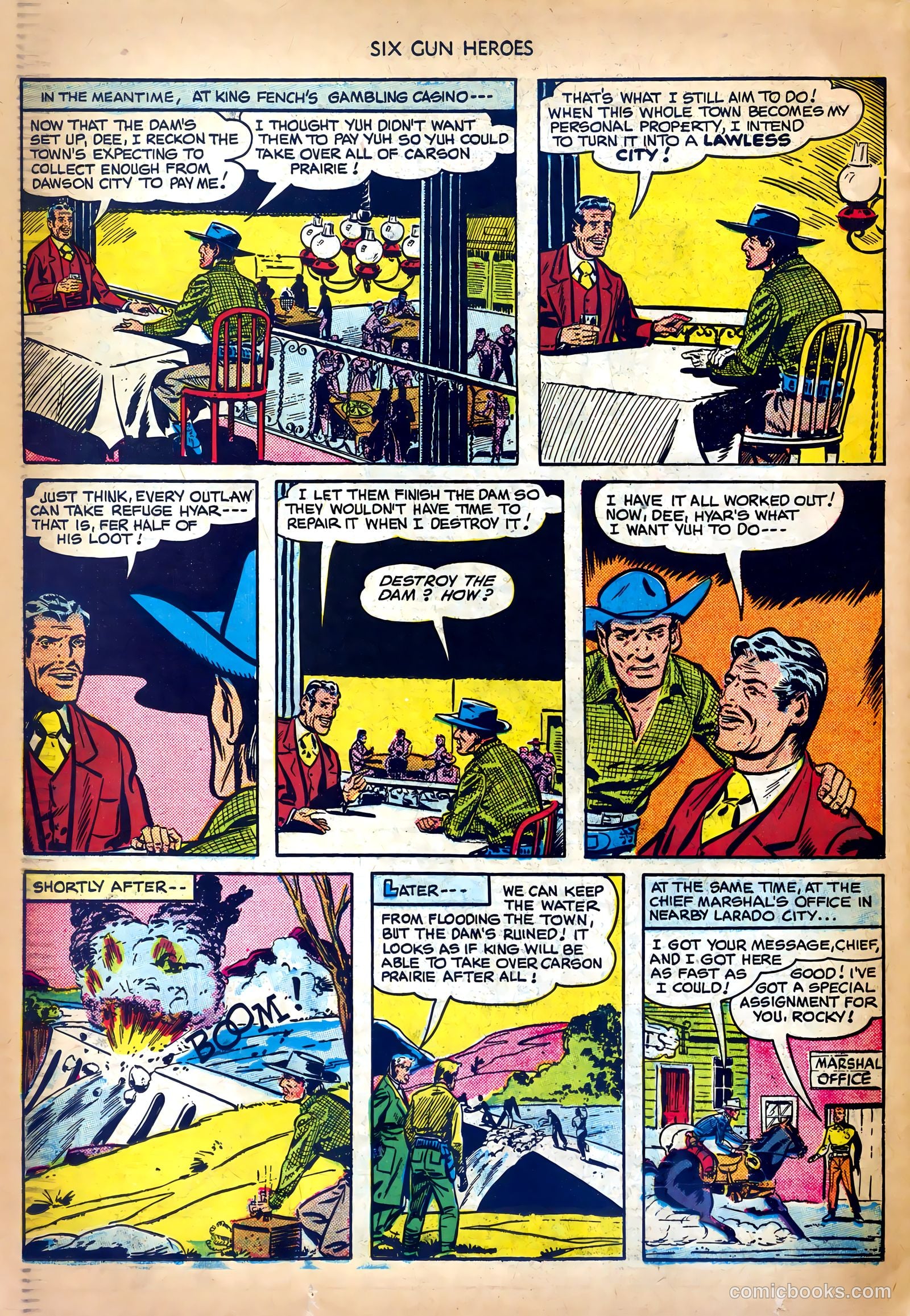 Six-Gun Heroes #3 (1950) — page 26 of 36