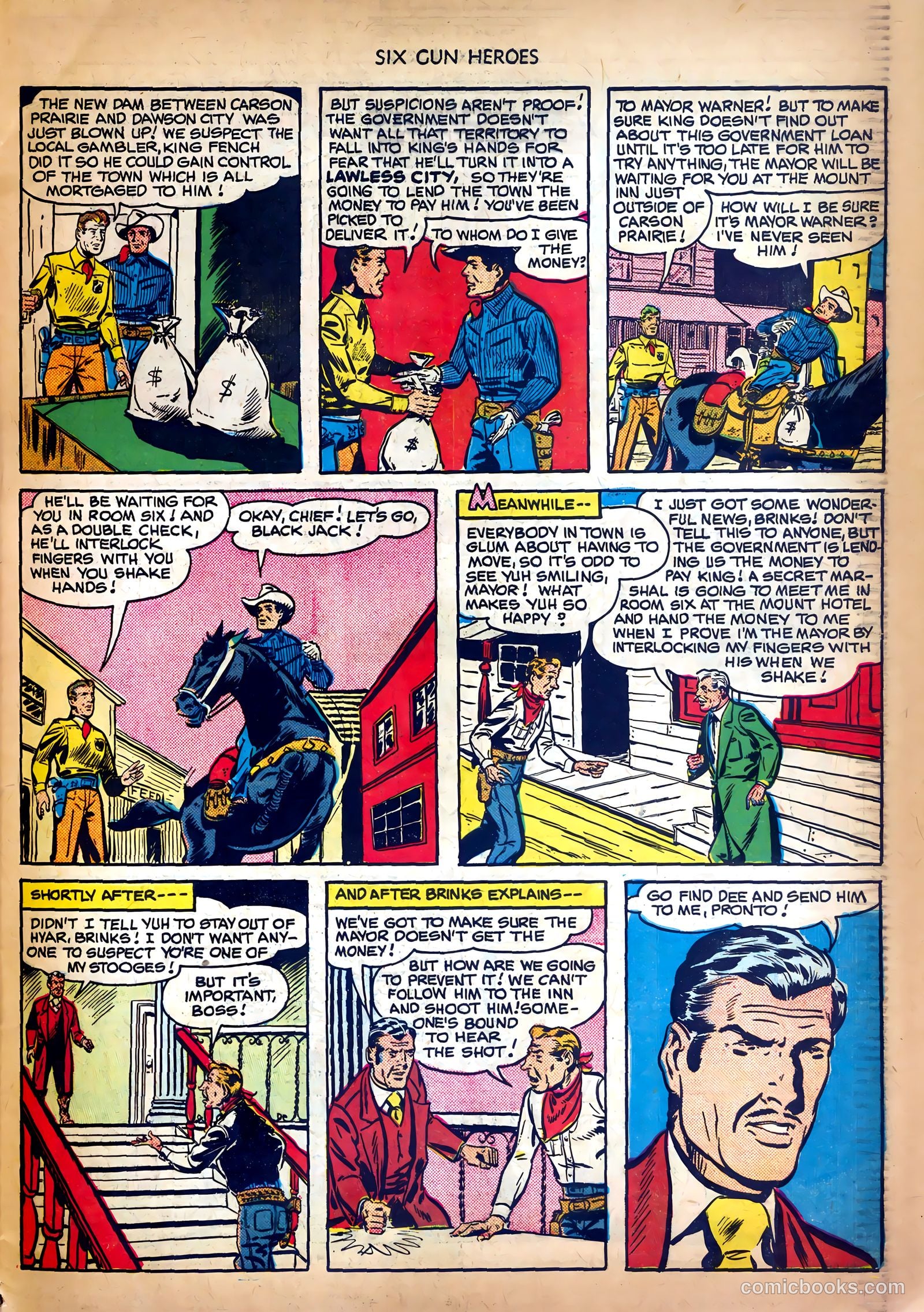 Six-Gun Heroes #3 (1950) — page 27 of 36