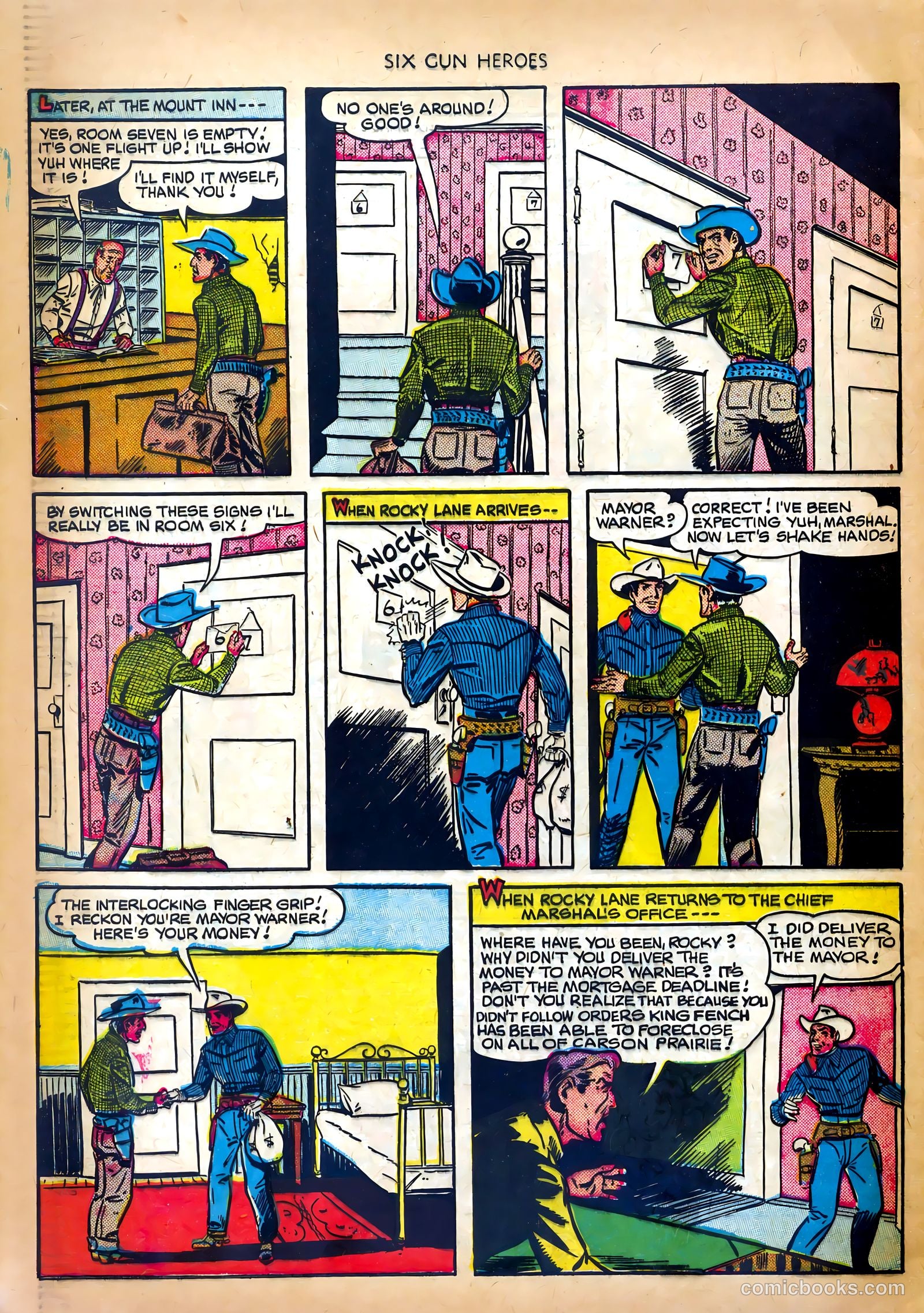 Six-Gun Heroes #3 (1950) — page 28 of 36