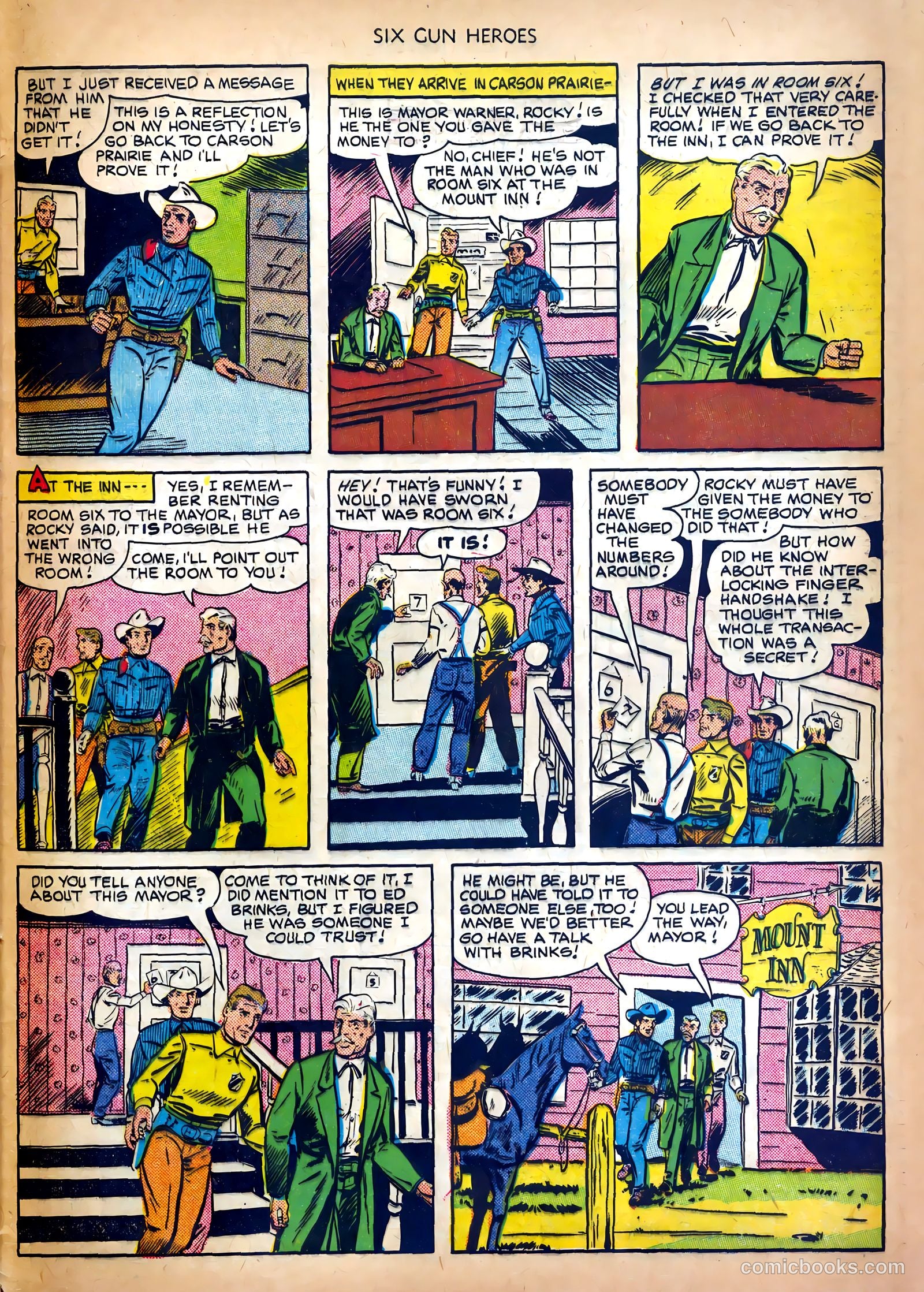 Six-Gun Heroes #3 (1950) — page 29 of 36