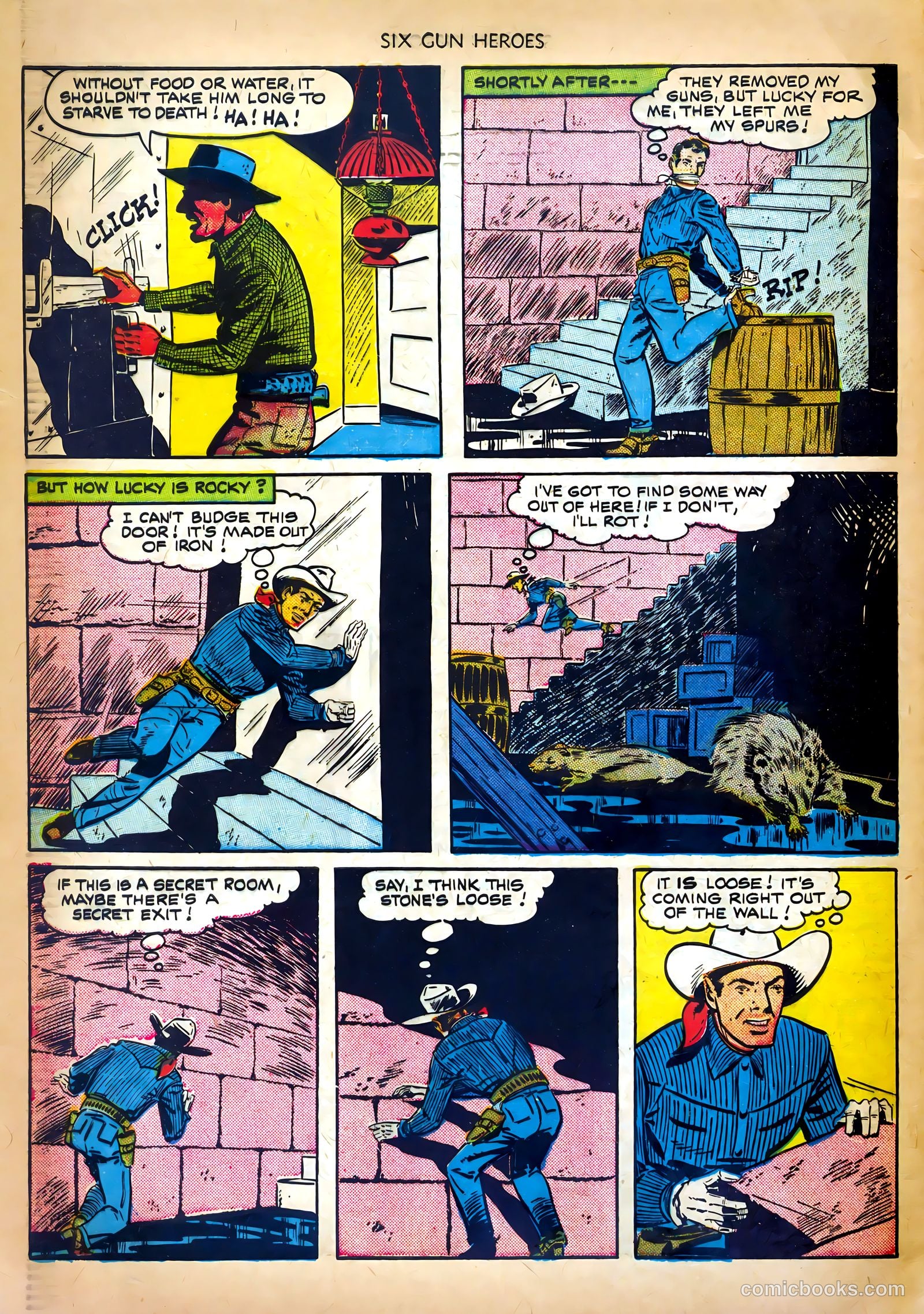 Six-Gun Heroes #3 (1950) — page 32 of 36