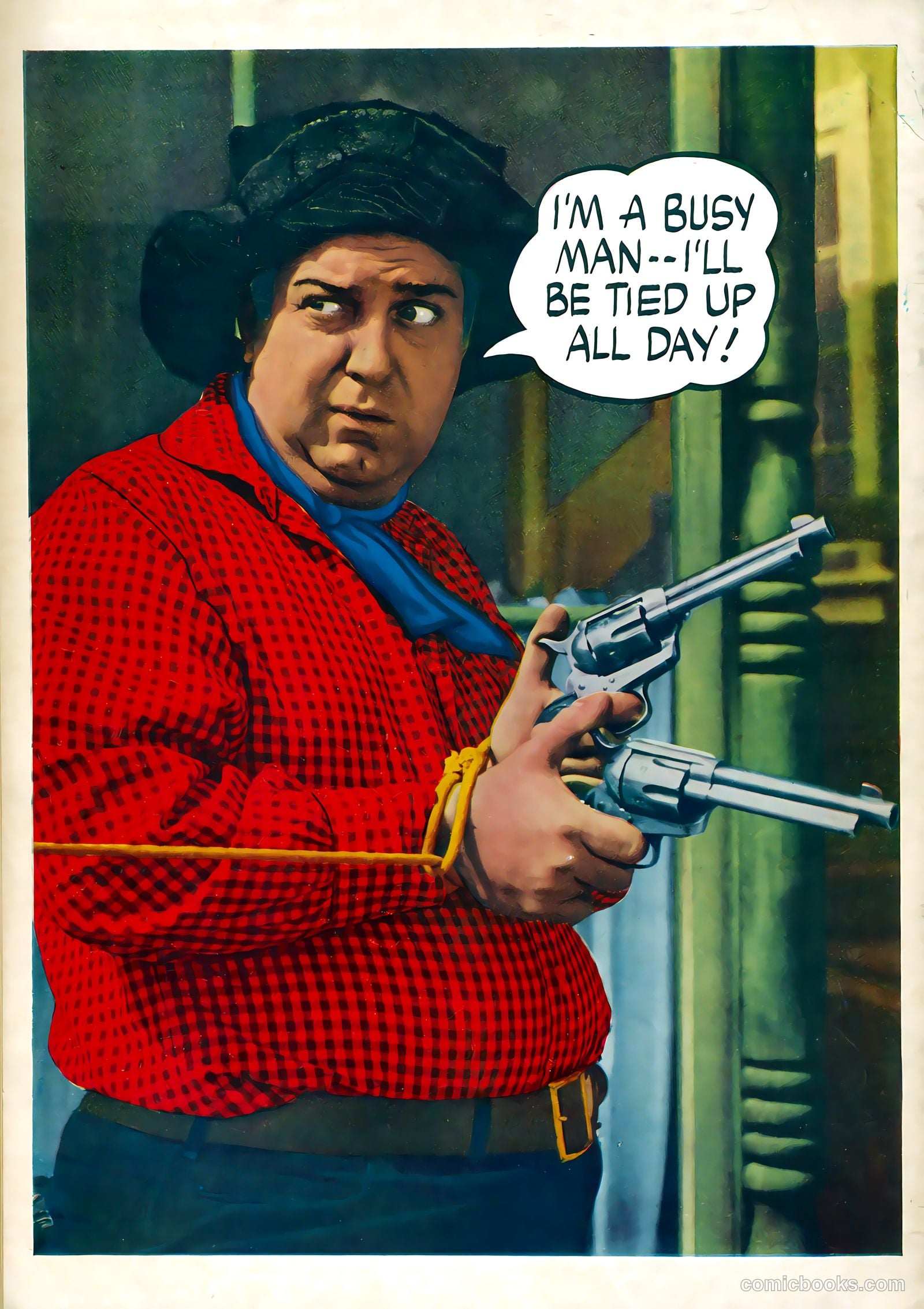 Six-Gun Heroes #3 (1950) — page 36 of 36