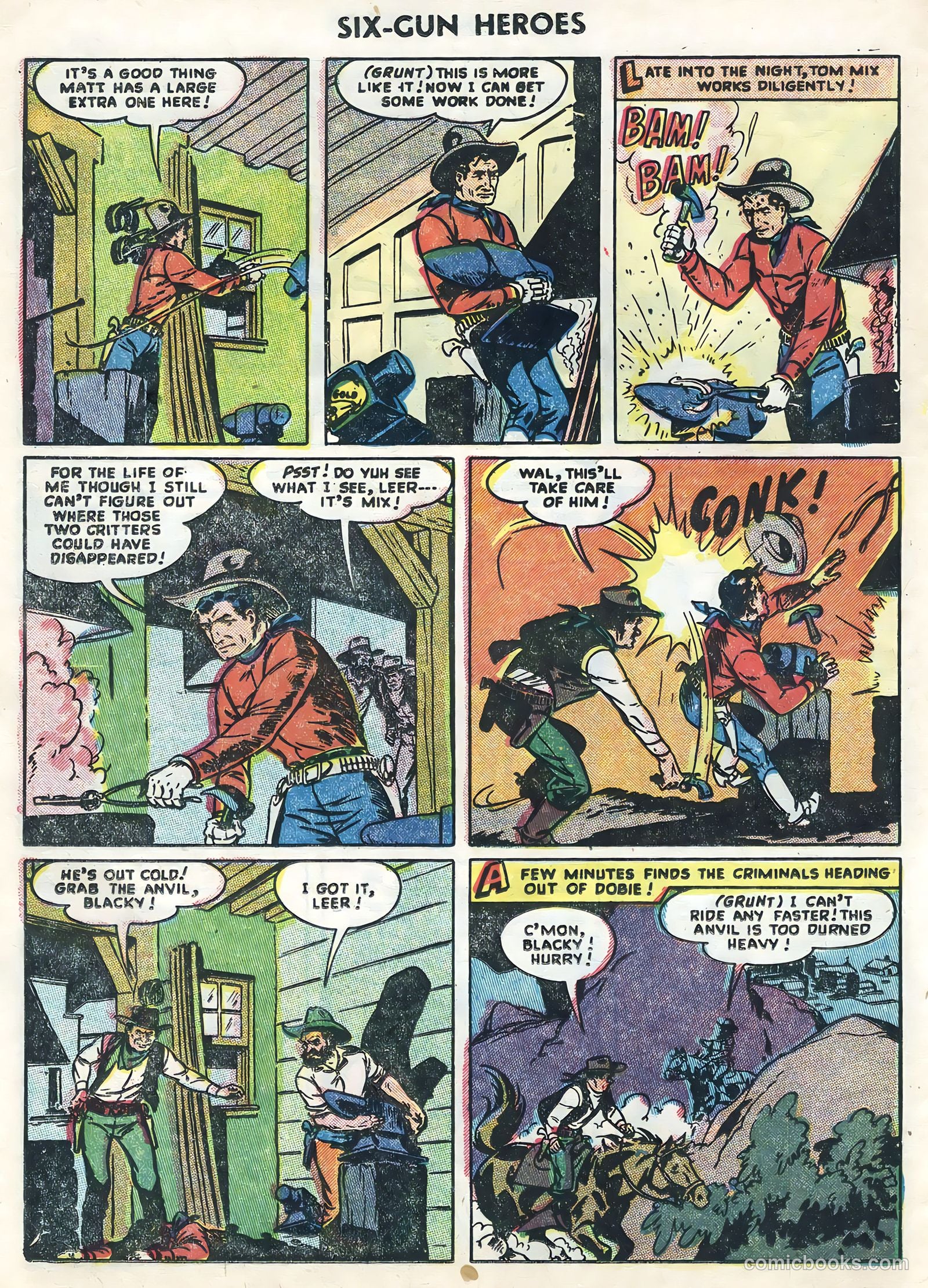 Six-Gun Heroes #30 (1954) — page 14 of 36