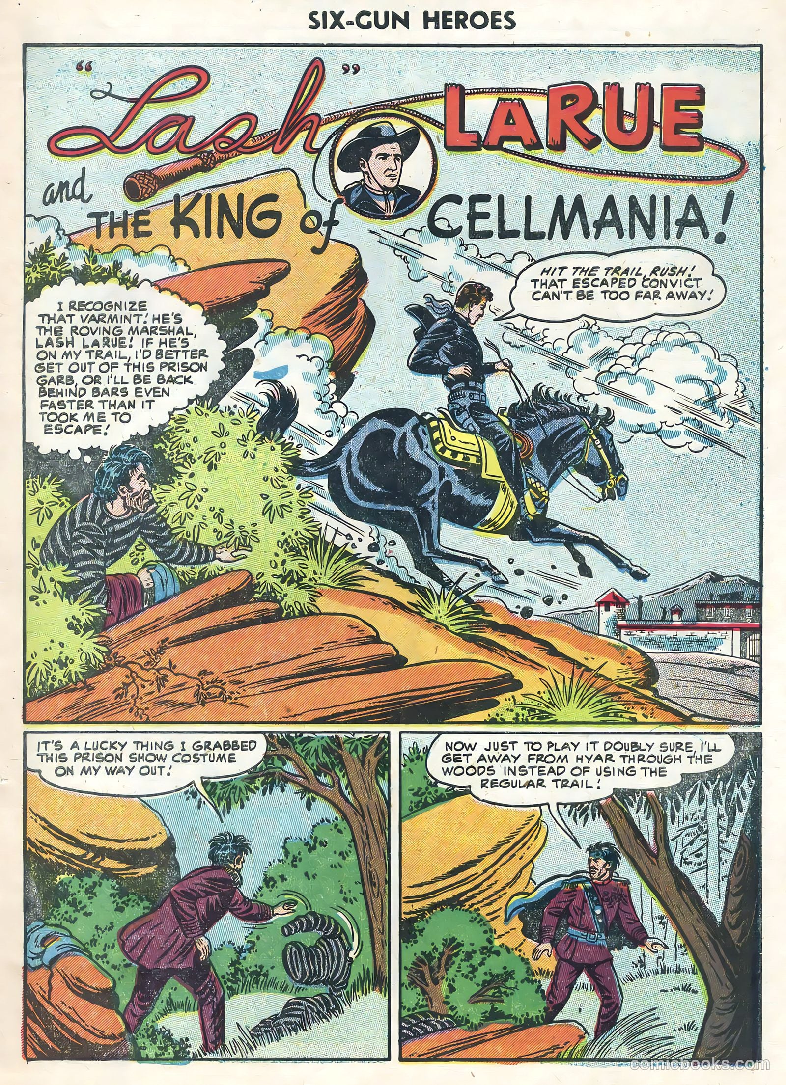 Six-Gun Heroes #31 (1954) — page 3 of 36