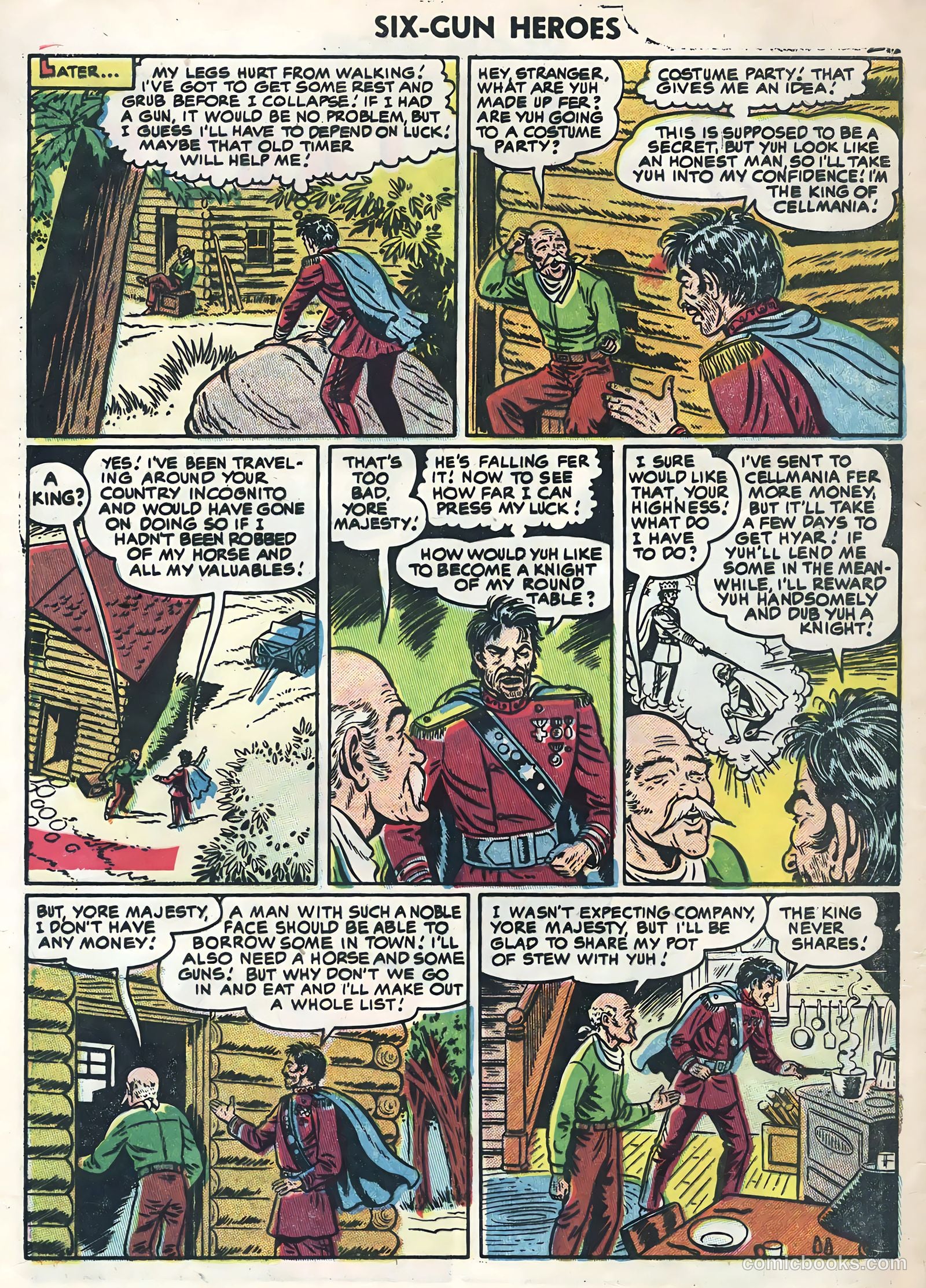 Six-Gun Heroes #31 (1954) — page 4 of 36