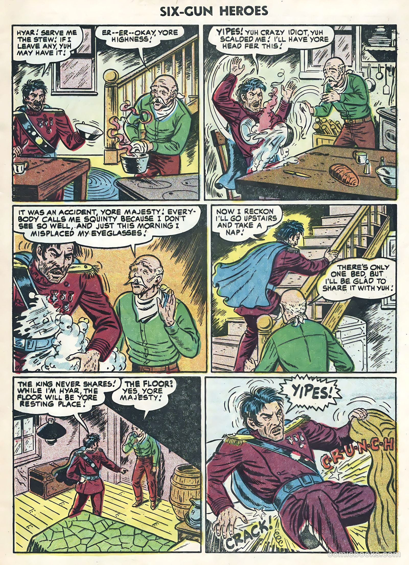 Six-Gun Heroes #31 (1954) — page 5 of 36