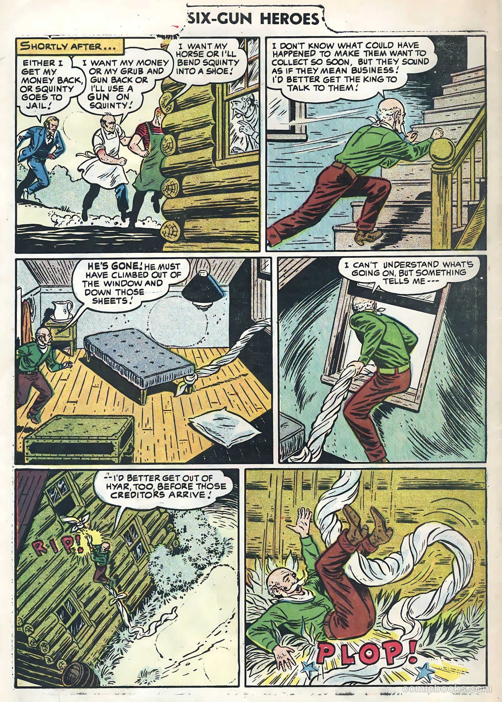 Six-Gun Heroes #31 (1954) — page 8 of 36
