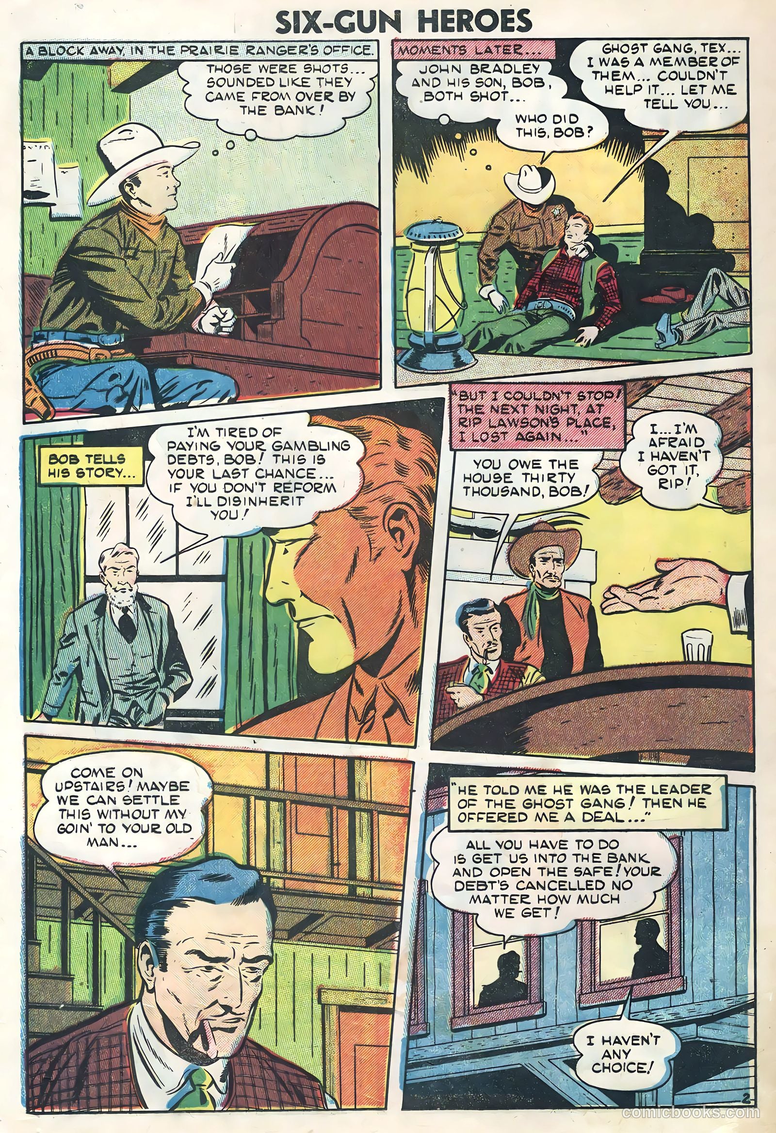 Six-Gun Heroes #31 (1954) — page 12 of 36