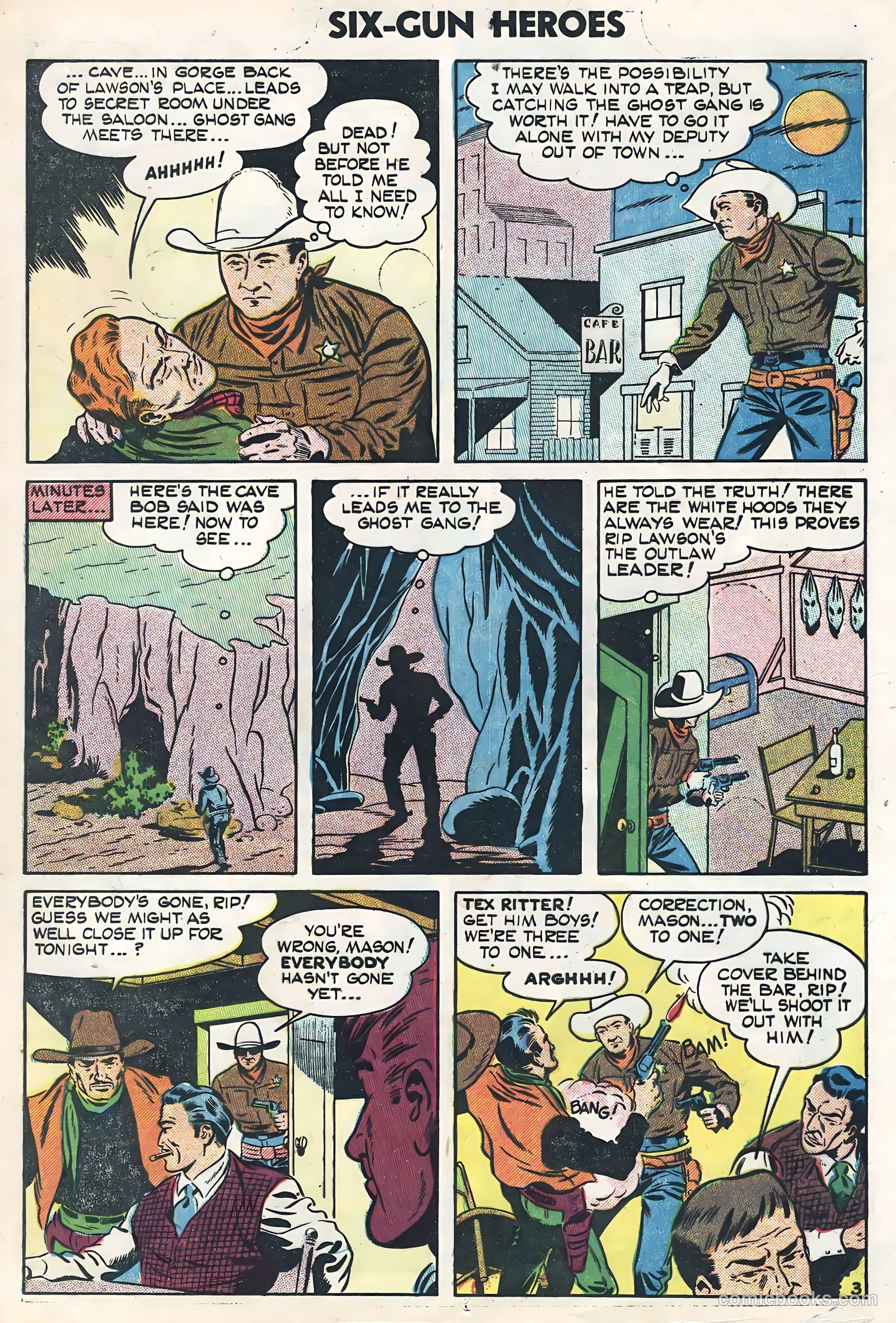 Six-Gun Heroes #31 (1954) — page 13 of 36