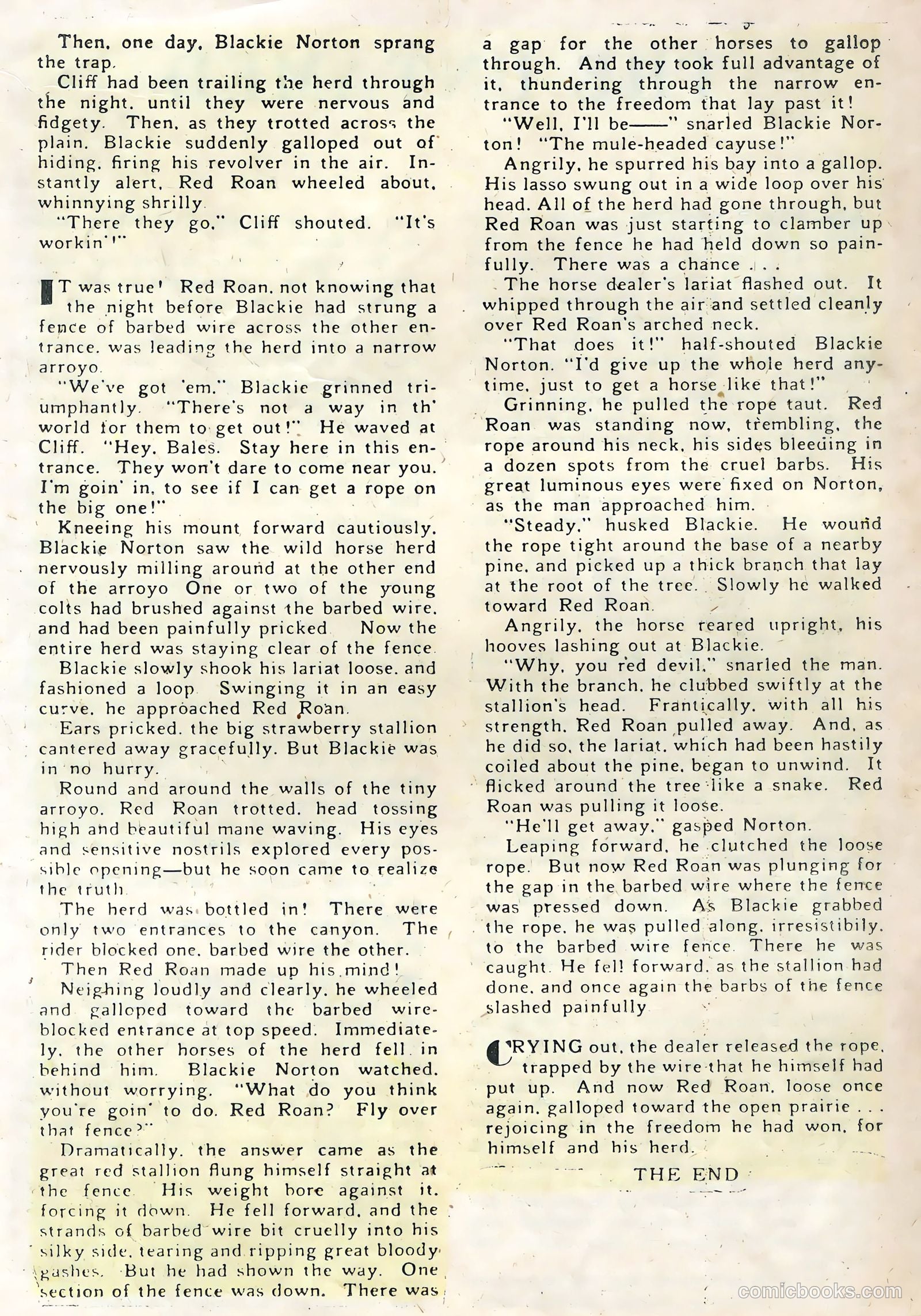 Six-Gun Heroes #31 (1954) — page 18 of 36