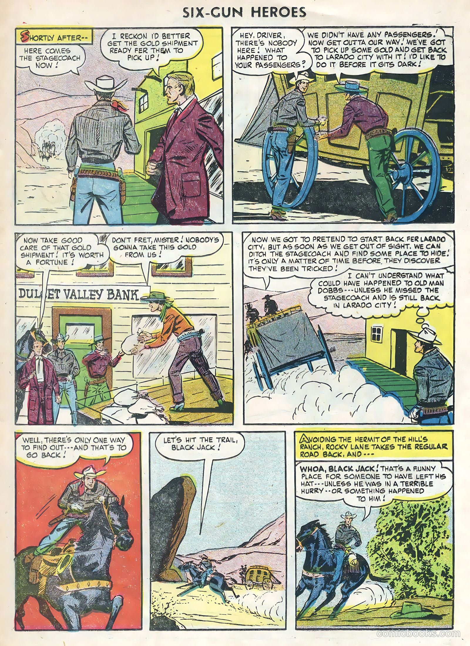 Six-Gun Heroes #31 (1954) — page 23 of 36
