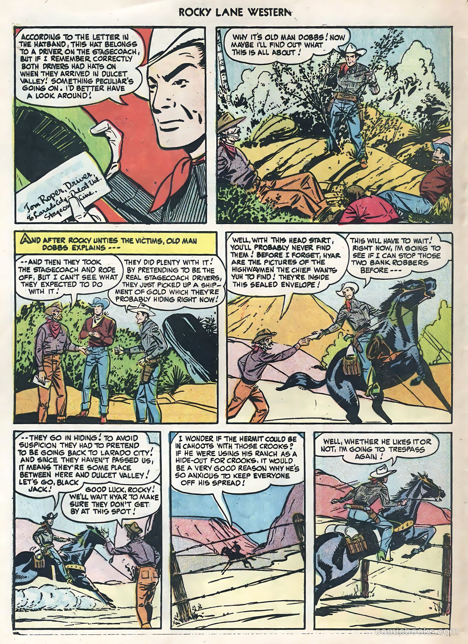 Six-Gun Heroes #31 (1954) — page 24 of 36