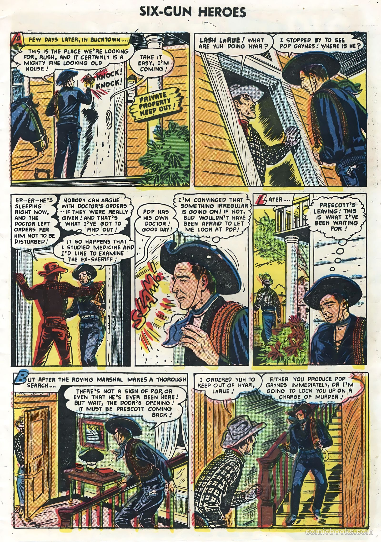 Six-Gun Heroes #33 (1955) — page 5 of 36