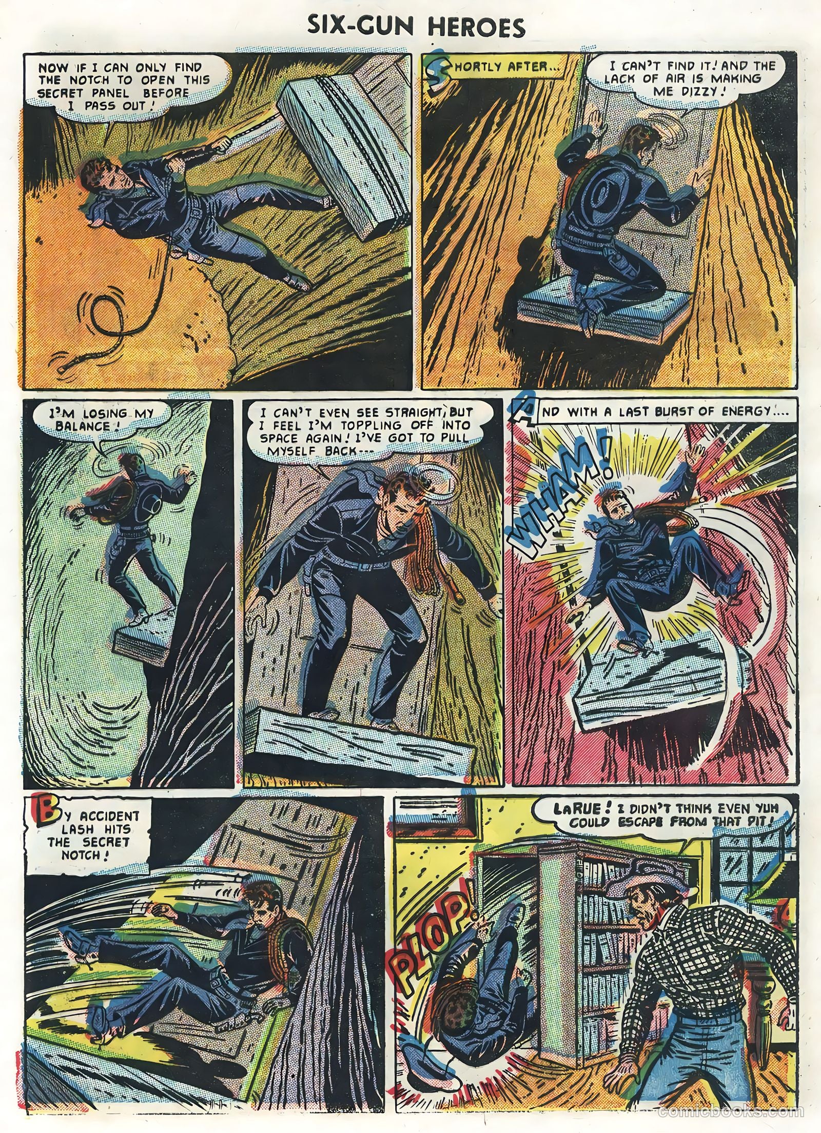 Six-Gun Heroes #33 (1955) — page 8 of 36