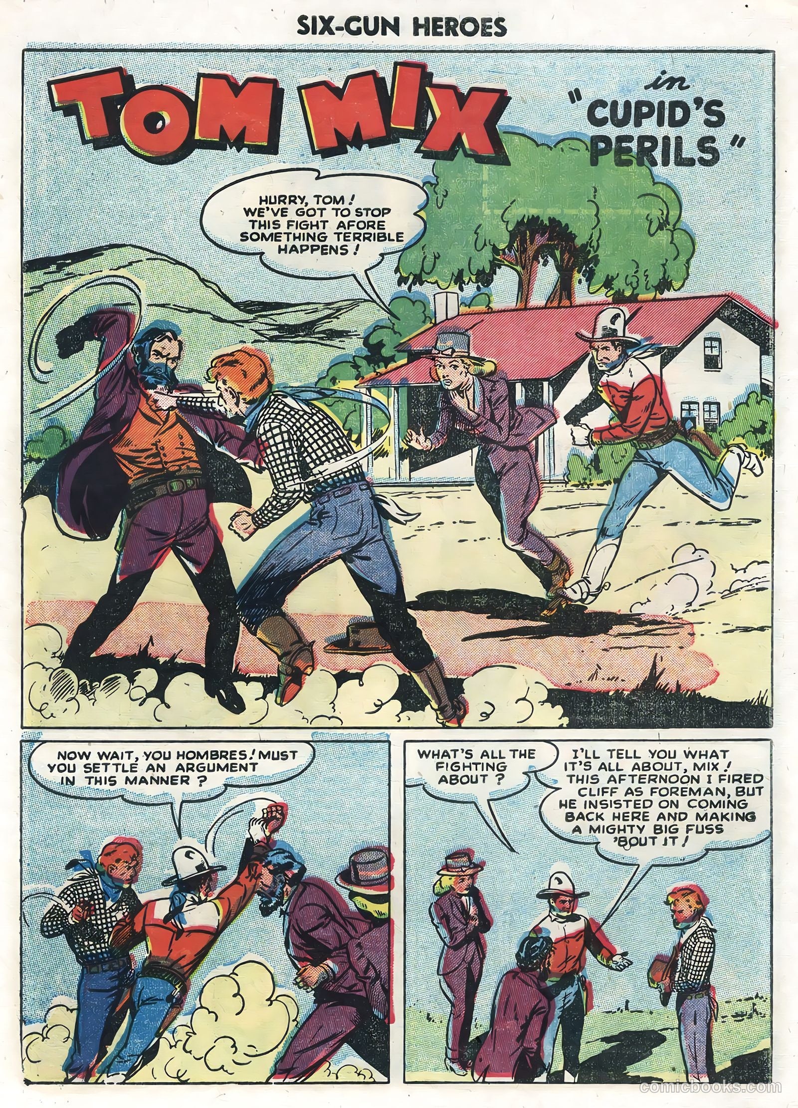 Six-Gun Heroes #33 (1955) — page 10 of 36
