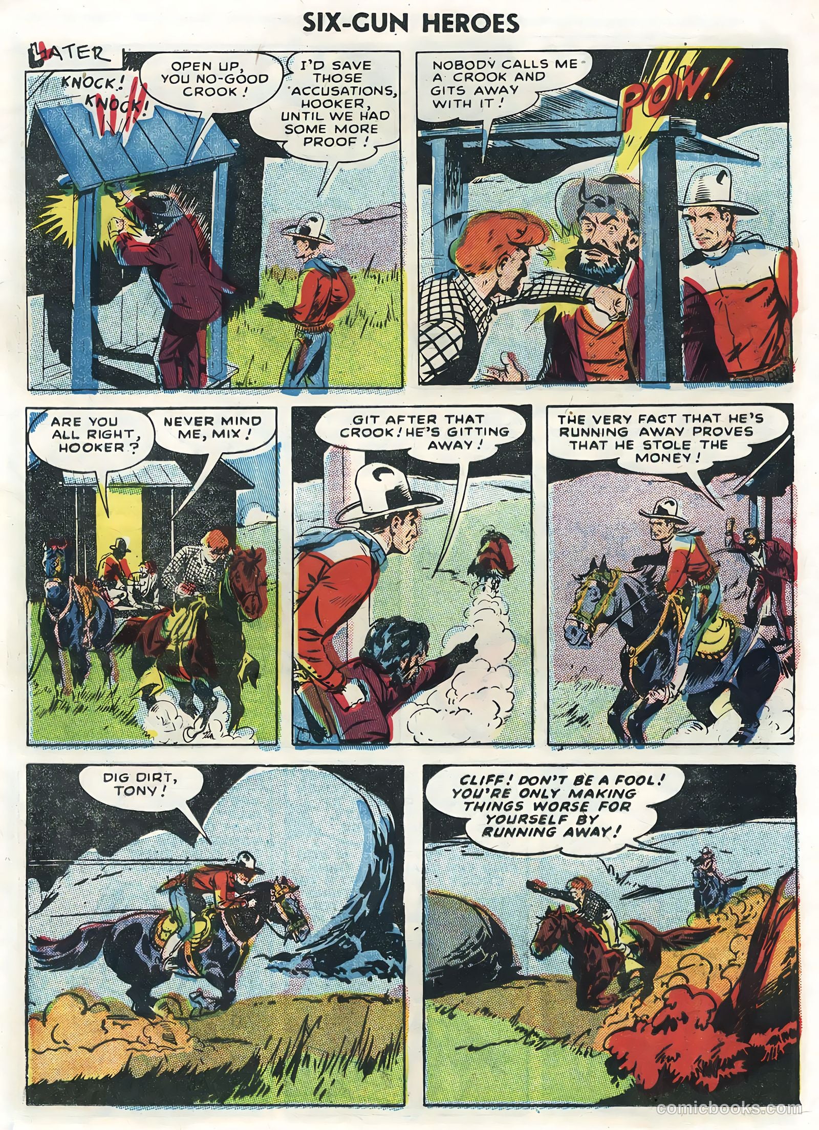 Six-Gun Heroes #33 (1955) — page 13 of 36