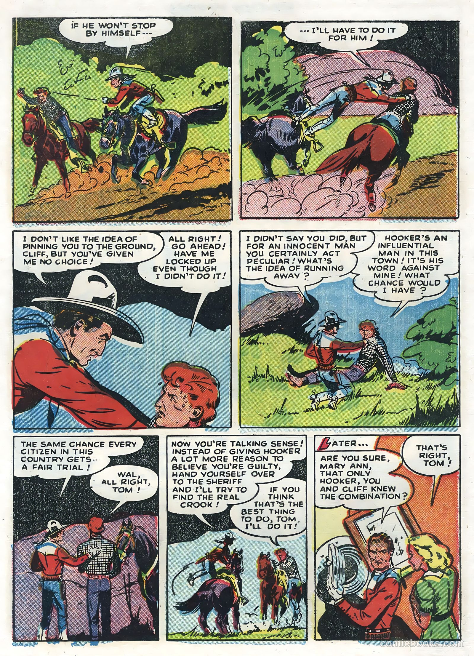 Six-Gun Heroes #33 (1955) — page 14 of 36