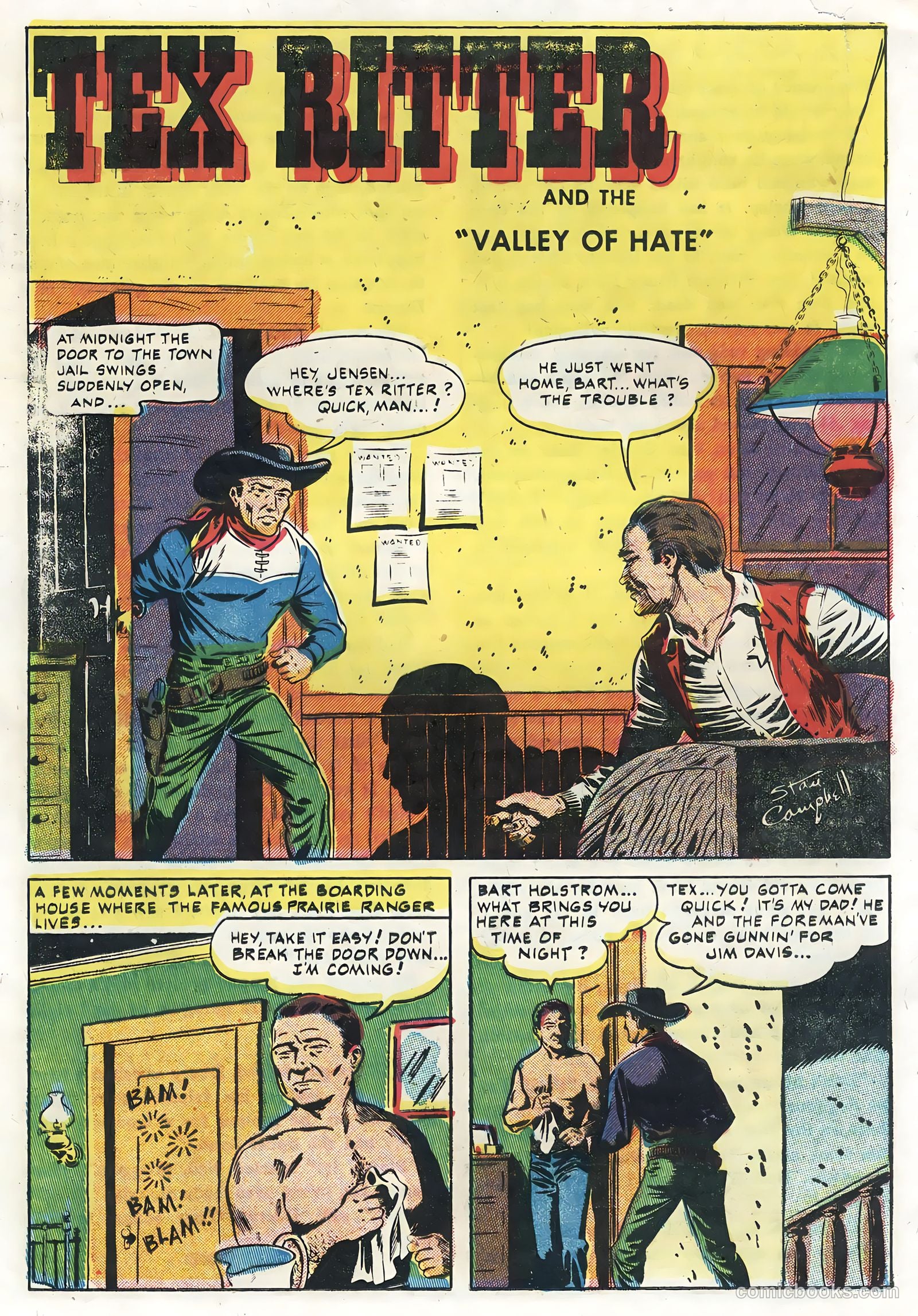 Six-Gun Heroes #33 (1955) — page 20 of 36