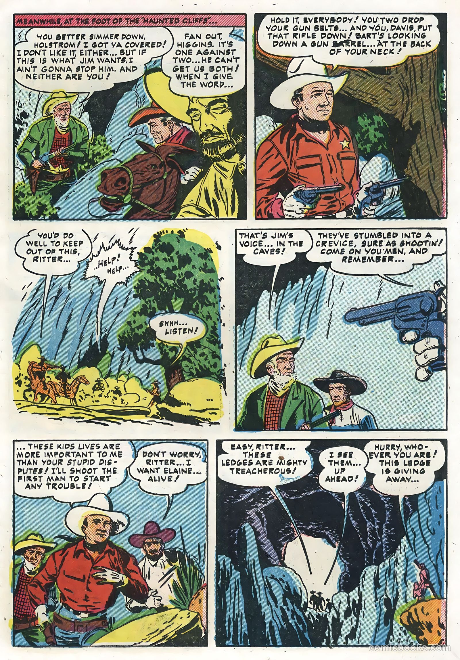 Six-Gun Heroes #33 (1955) — page 25 of 36