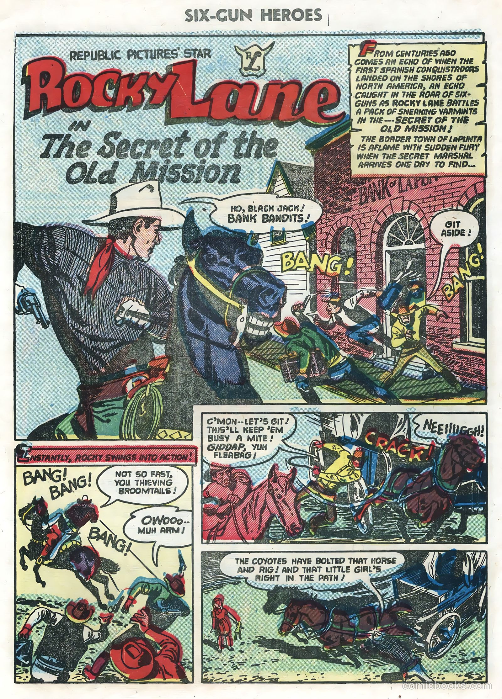 Six-Gun Heroes #33 (1955) — page 27 of 36