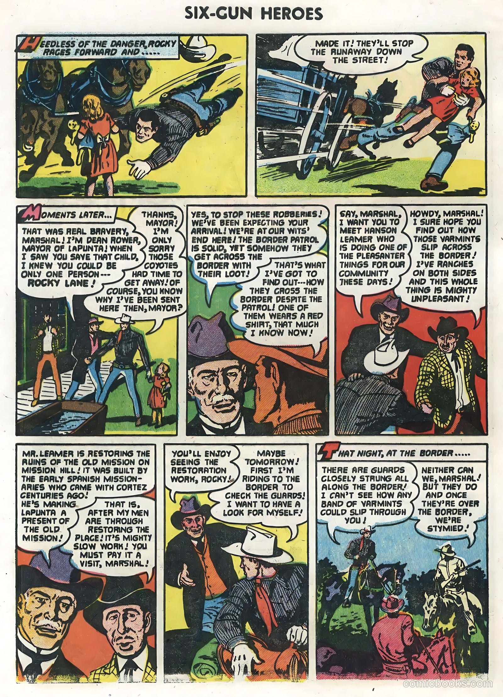 Six-Gun Heroes #33 (1955) — page 28 of 36