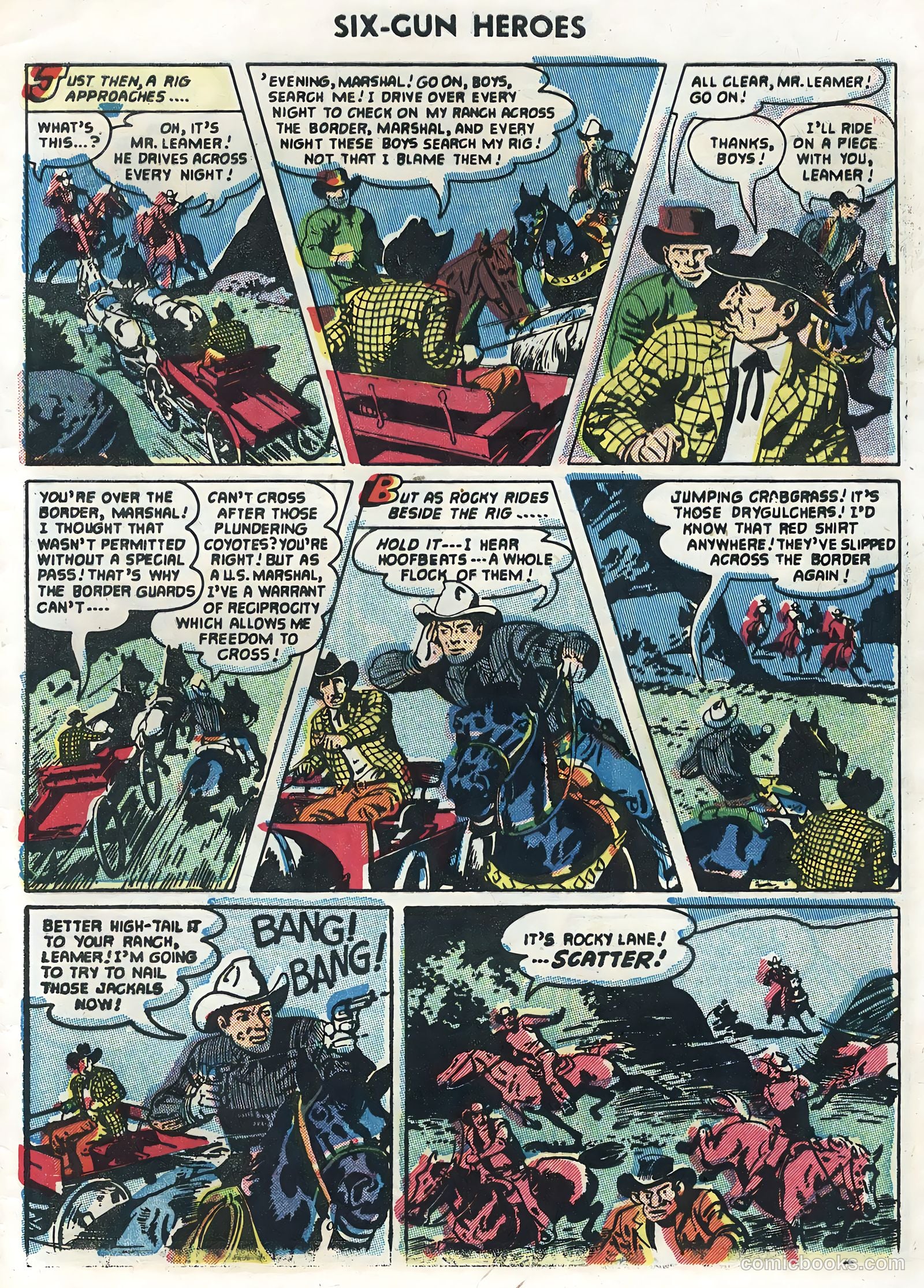 Six-Gun Heroes #33 (1955) — page 29 of 36