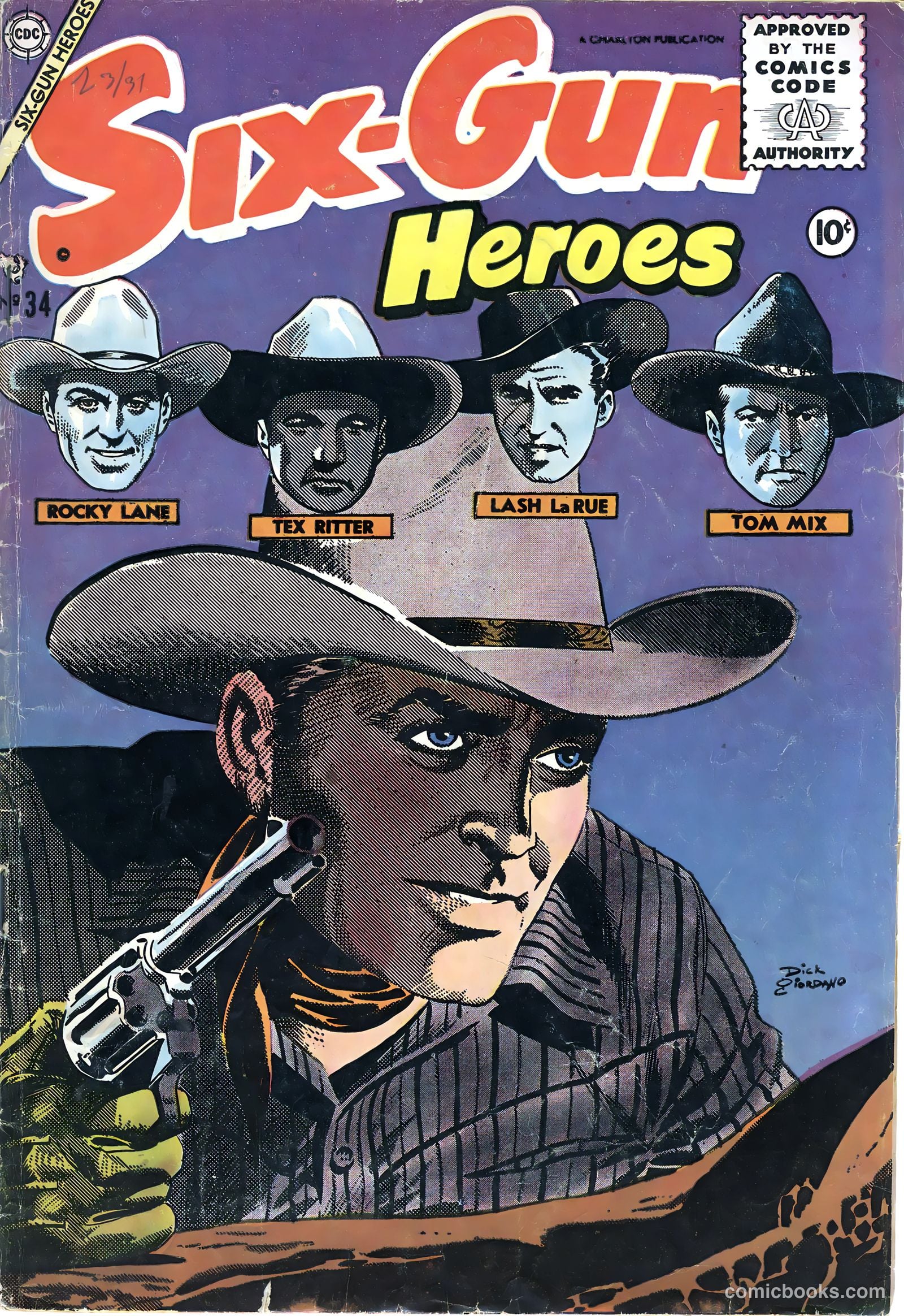 Six-Gun Heroes #34