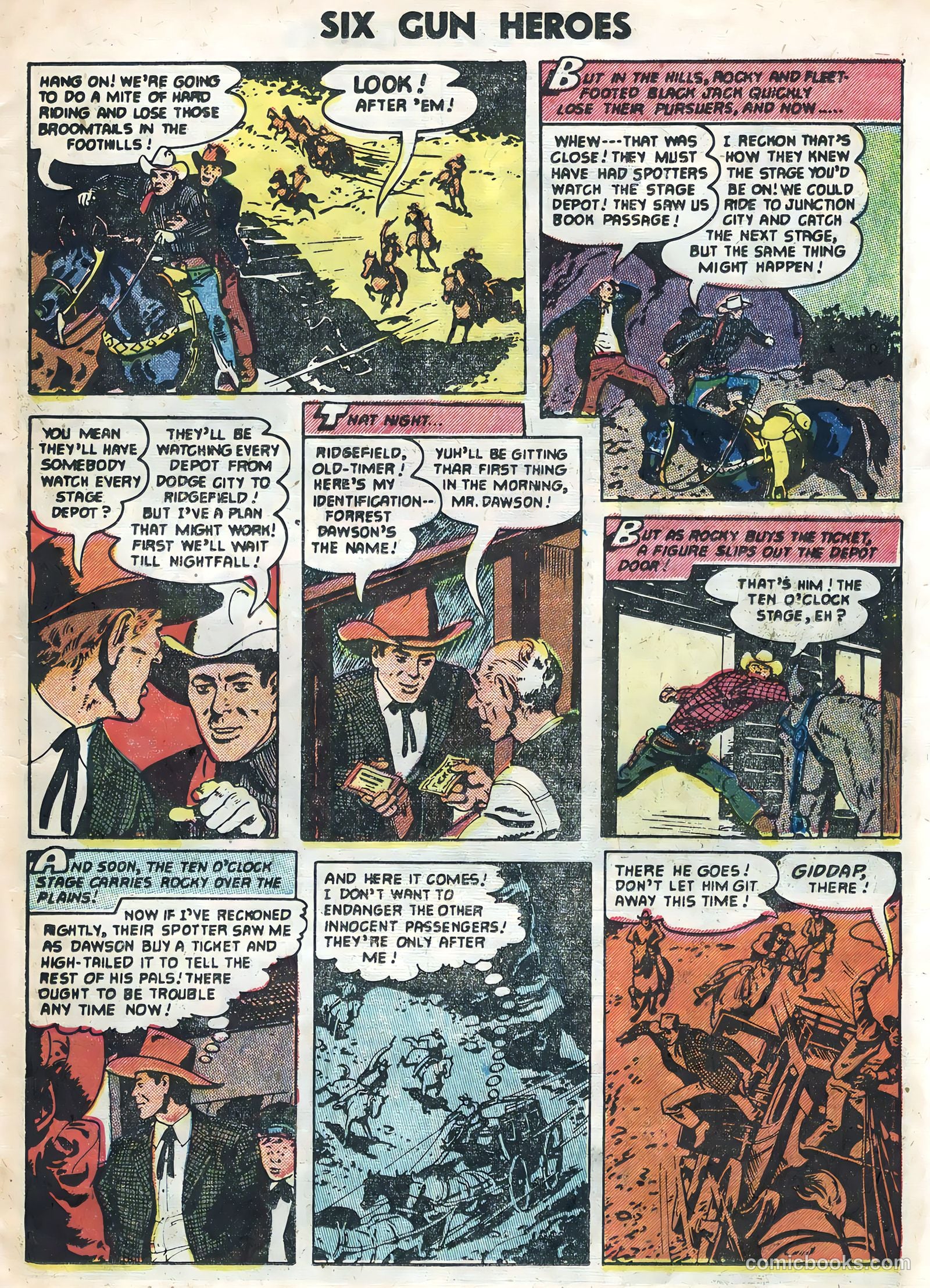 Six-Gun Heroes #34 (1955) — page 11 of 36