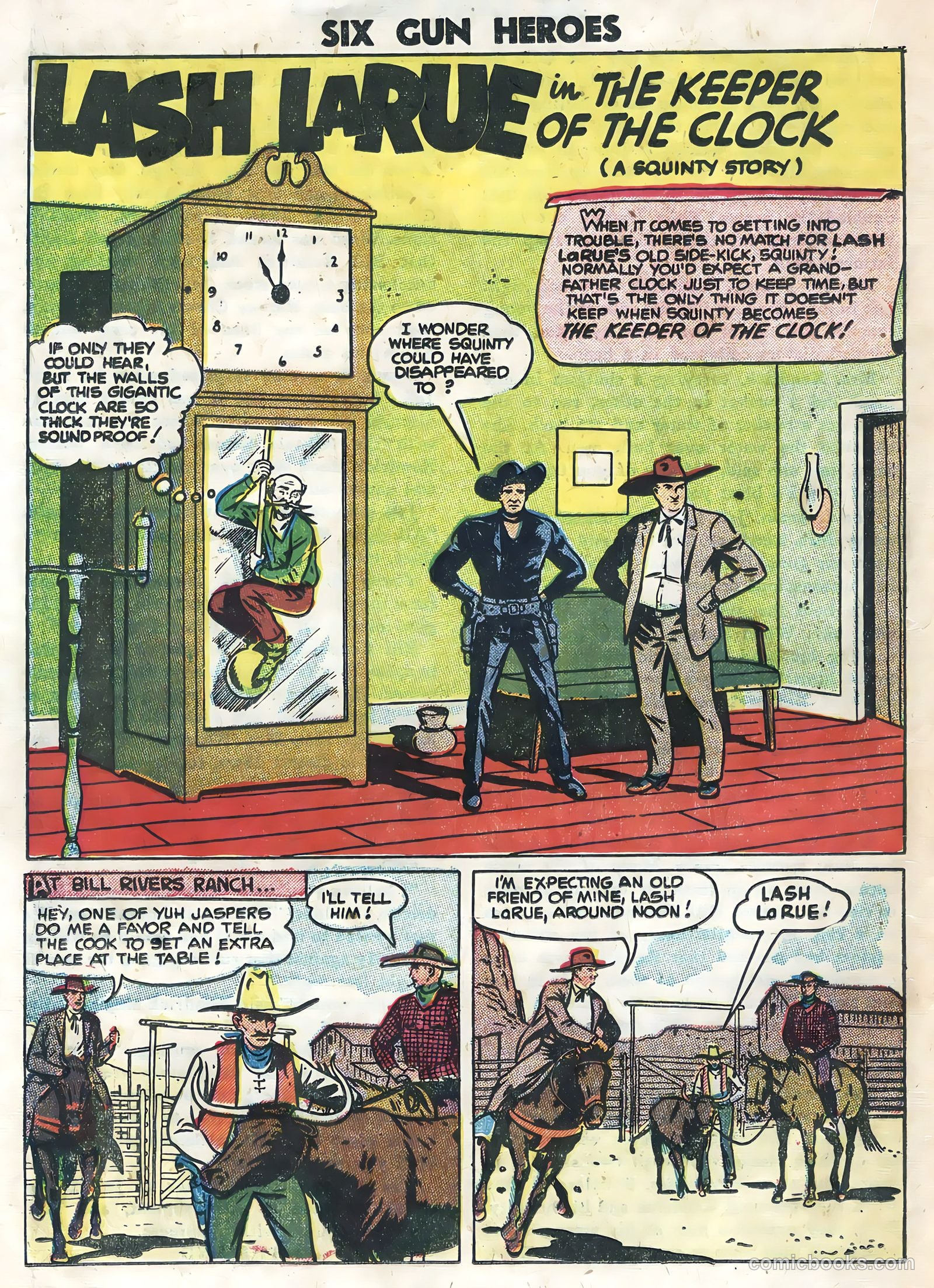 Six-Gun Heroes #34 (1955) — page 18 of 36