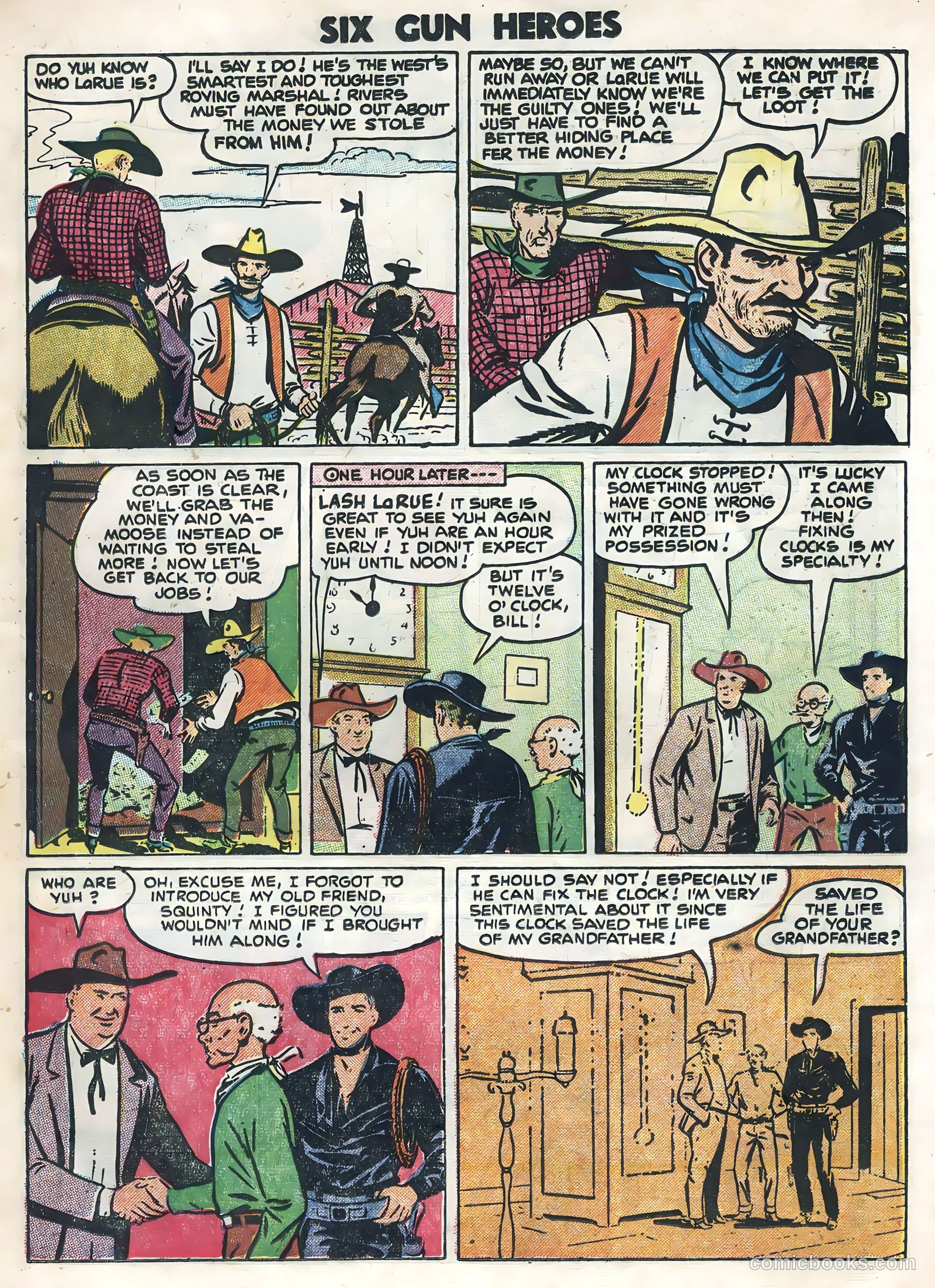 Six-Gun Heroes #34 (1955) — page 19 of 36