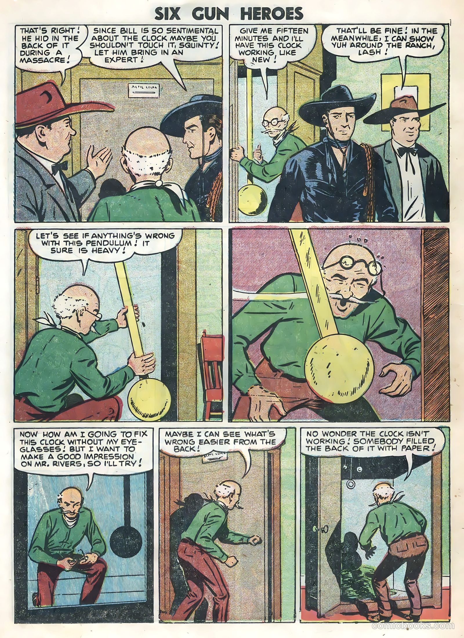 Six-Gun Heroes #34 (1955) — page 20 of 36