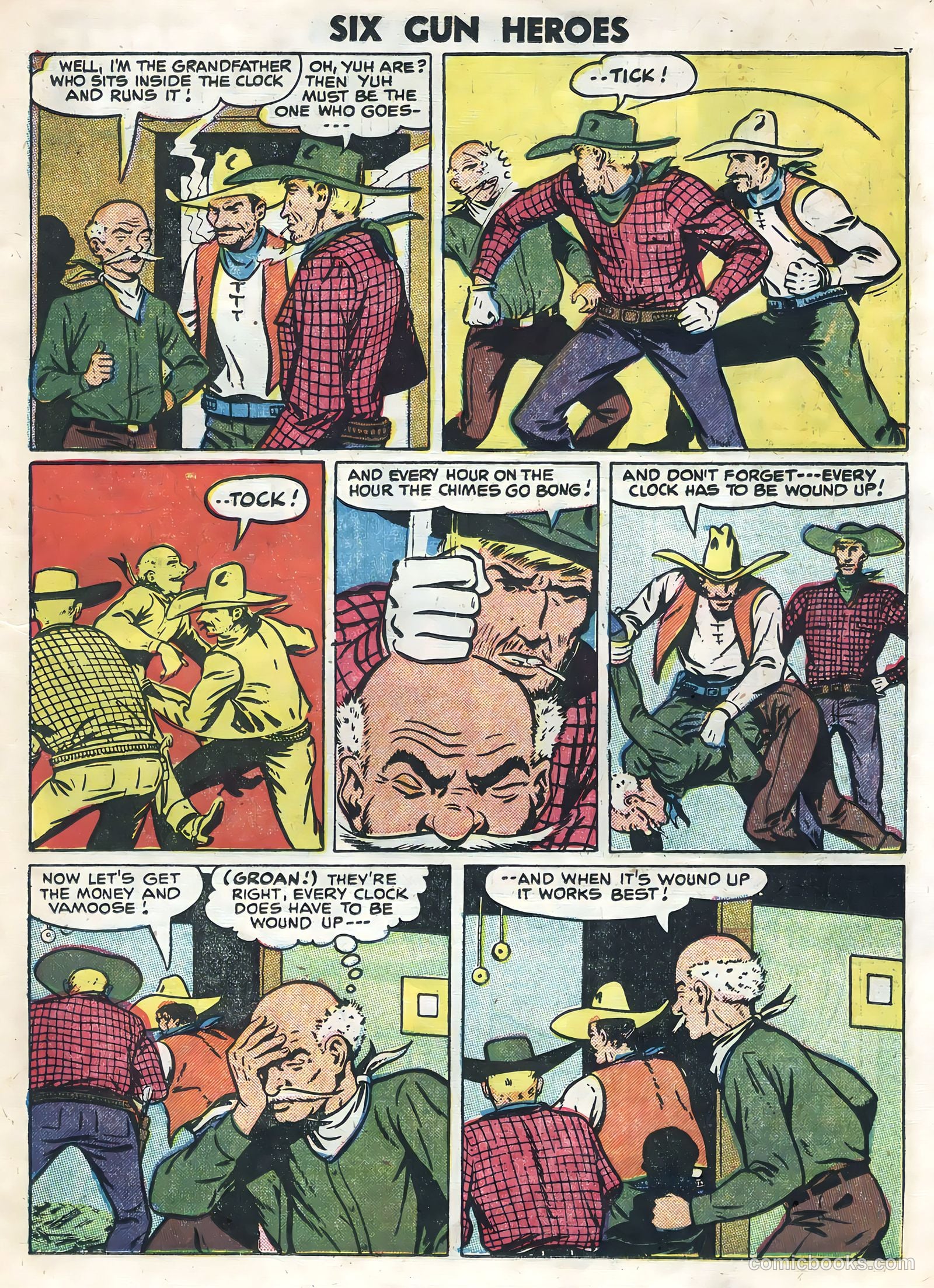 Six-Gun Heroes #34 (1955) — page 23 of 36