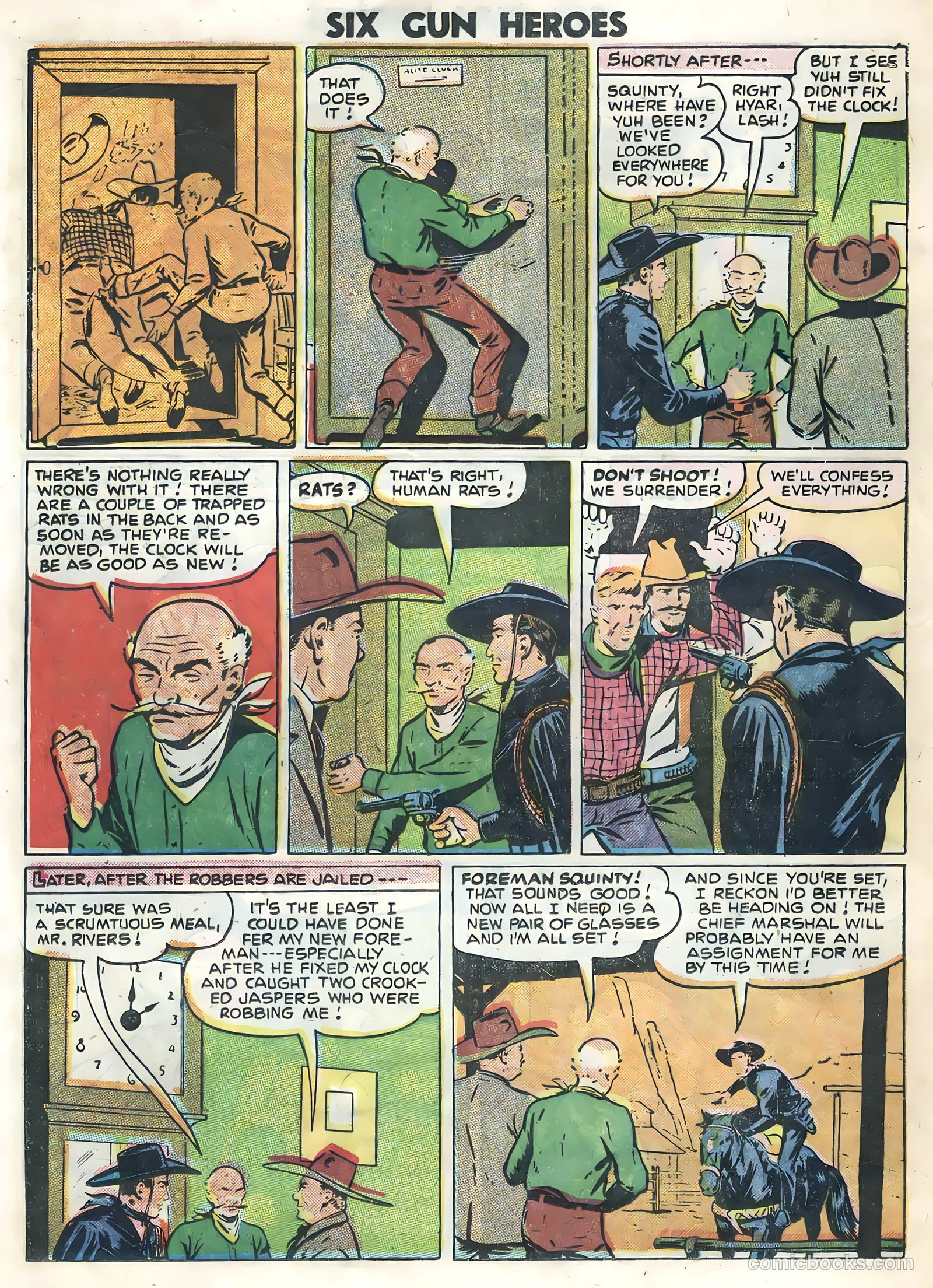 Six-Gun Heroes #34 (1955) — page 24 of 36