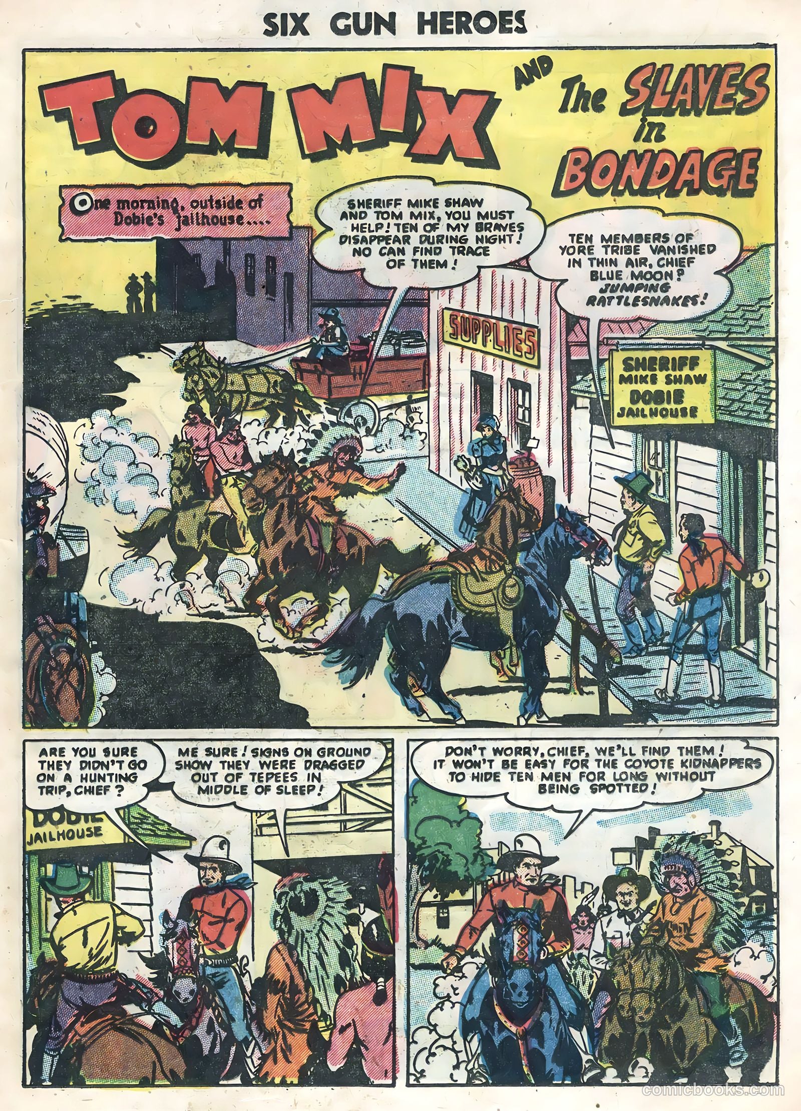 Six-Gun Heroes #34 (1955) — page 25 of 36