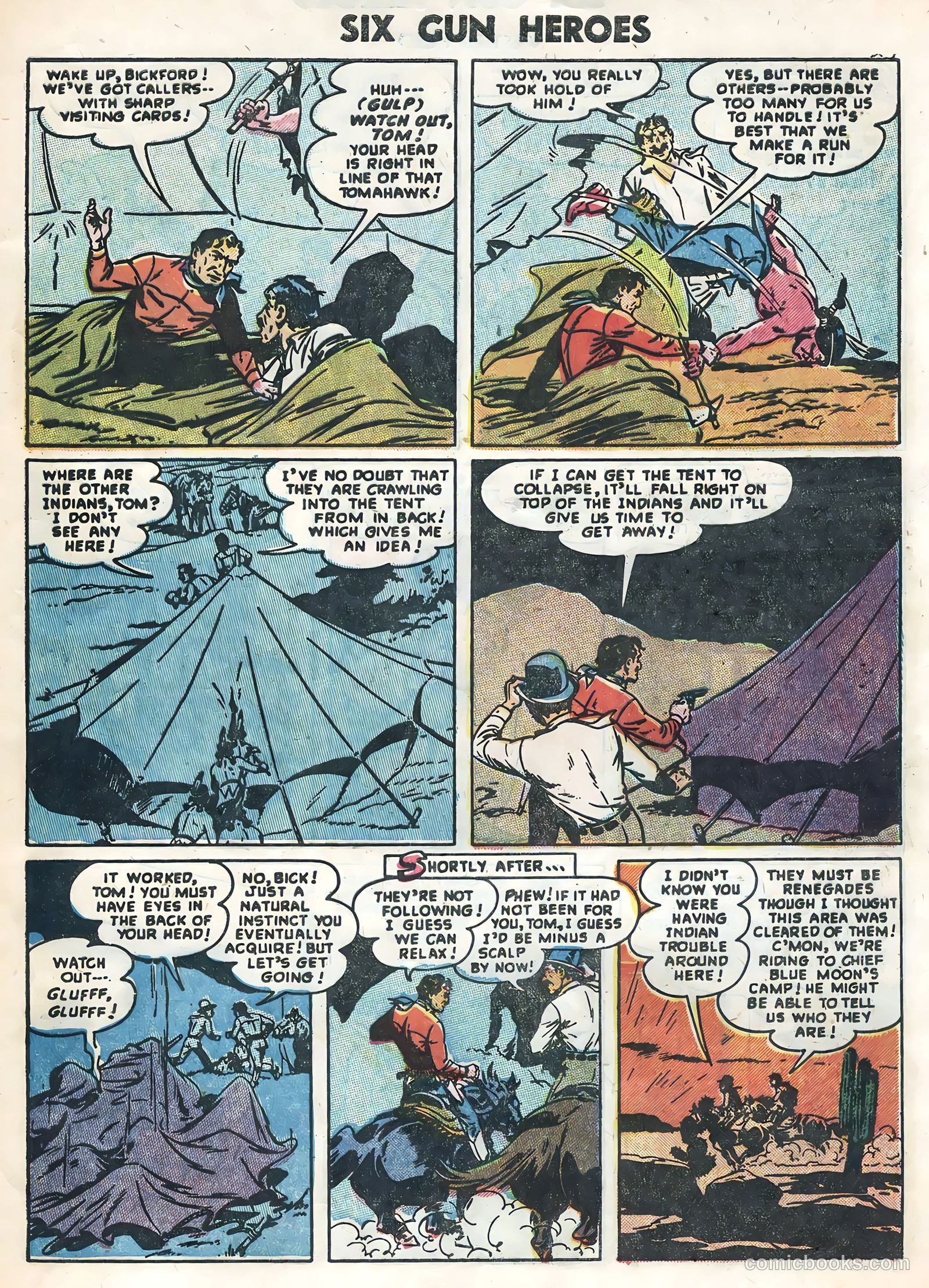 Six-Gun Heroes #34 (1955) — page 29 of 36