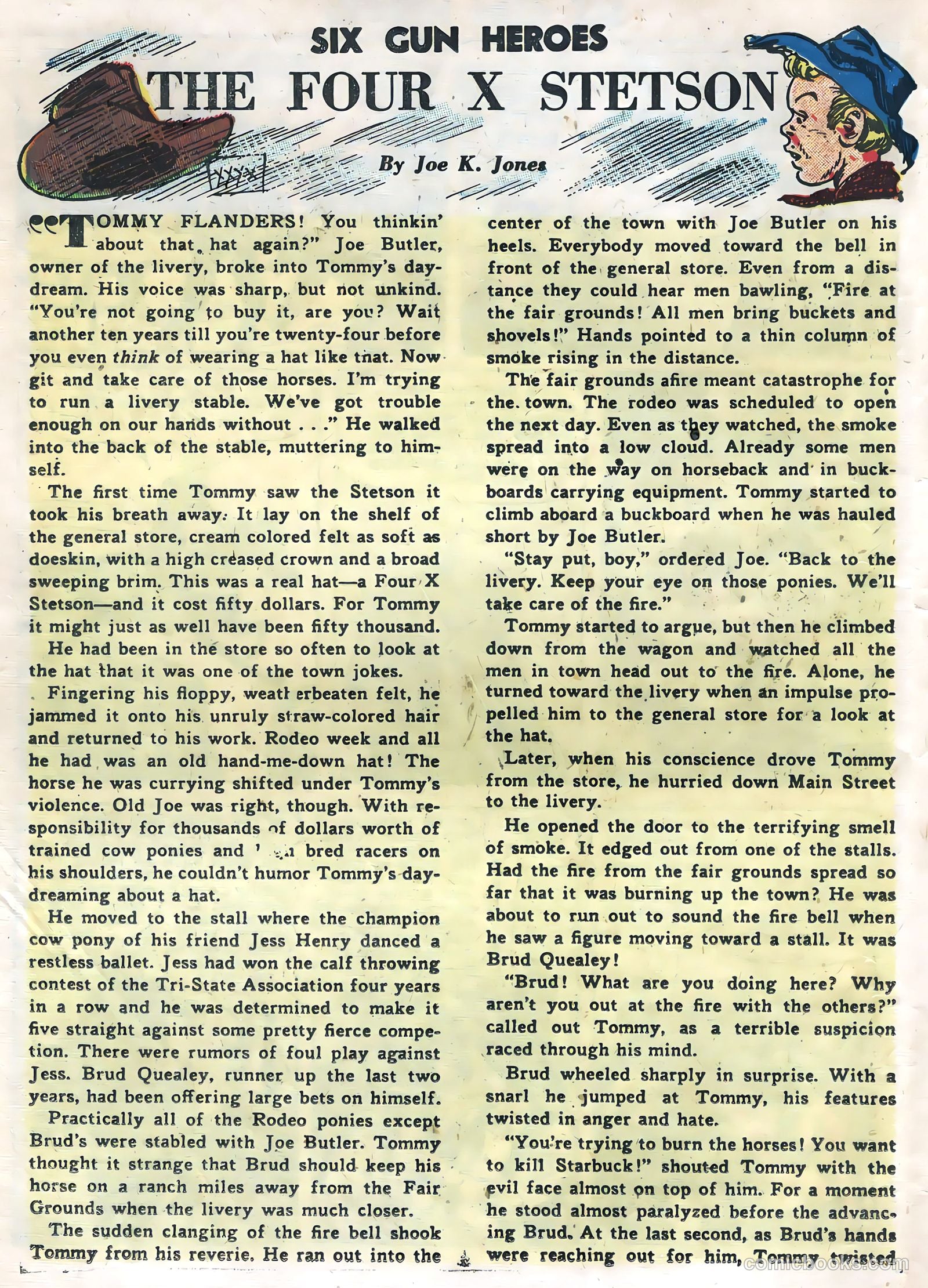 Six-Gun Heroes #35 (1955) — page 18 of 36