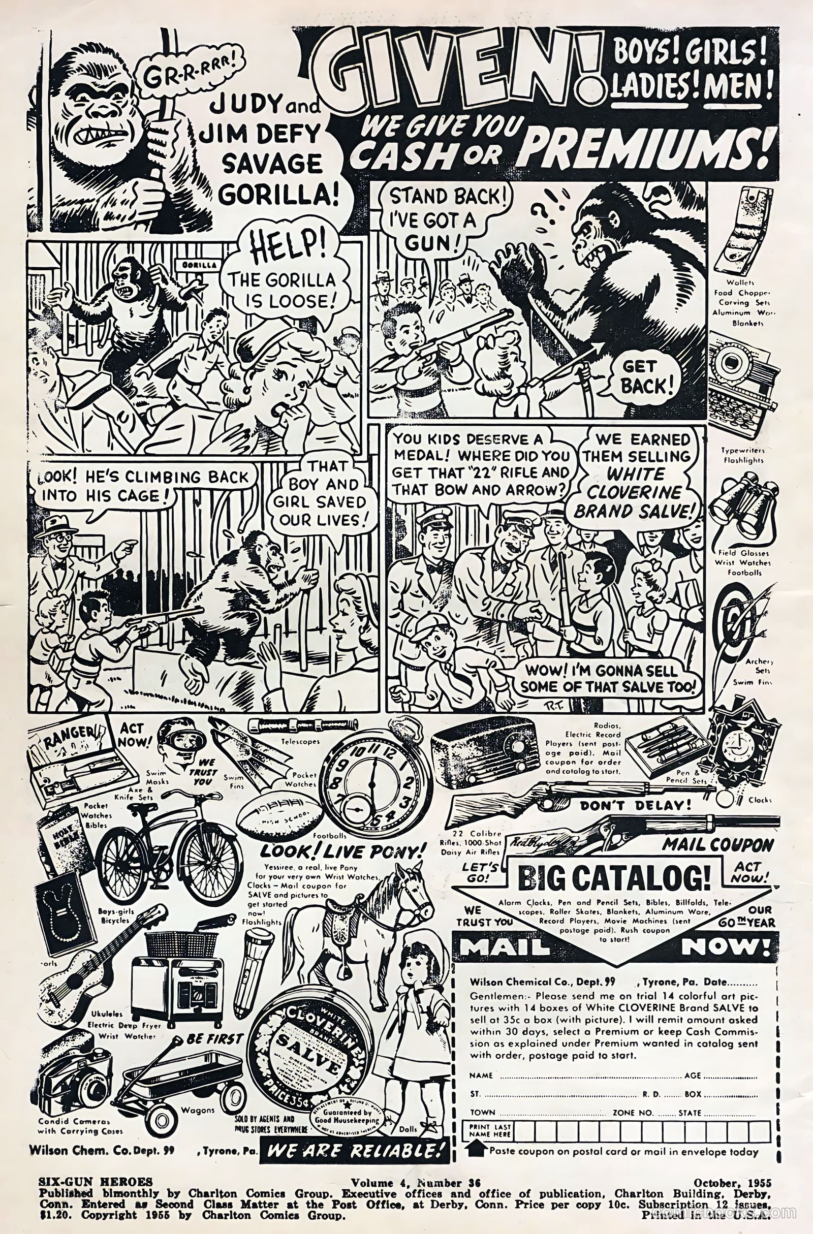 Six-Gun Heroes #36 (1955) — page 2 of 36