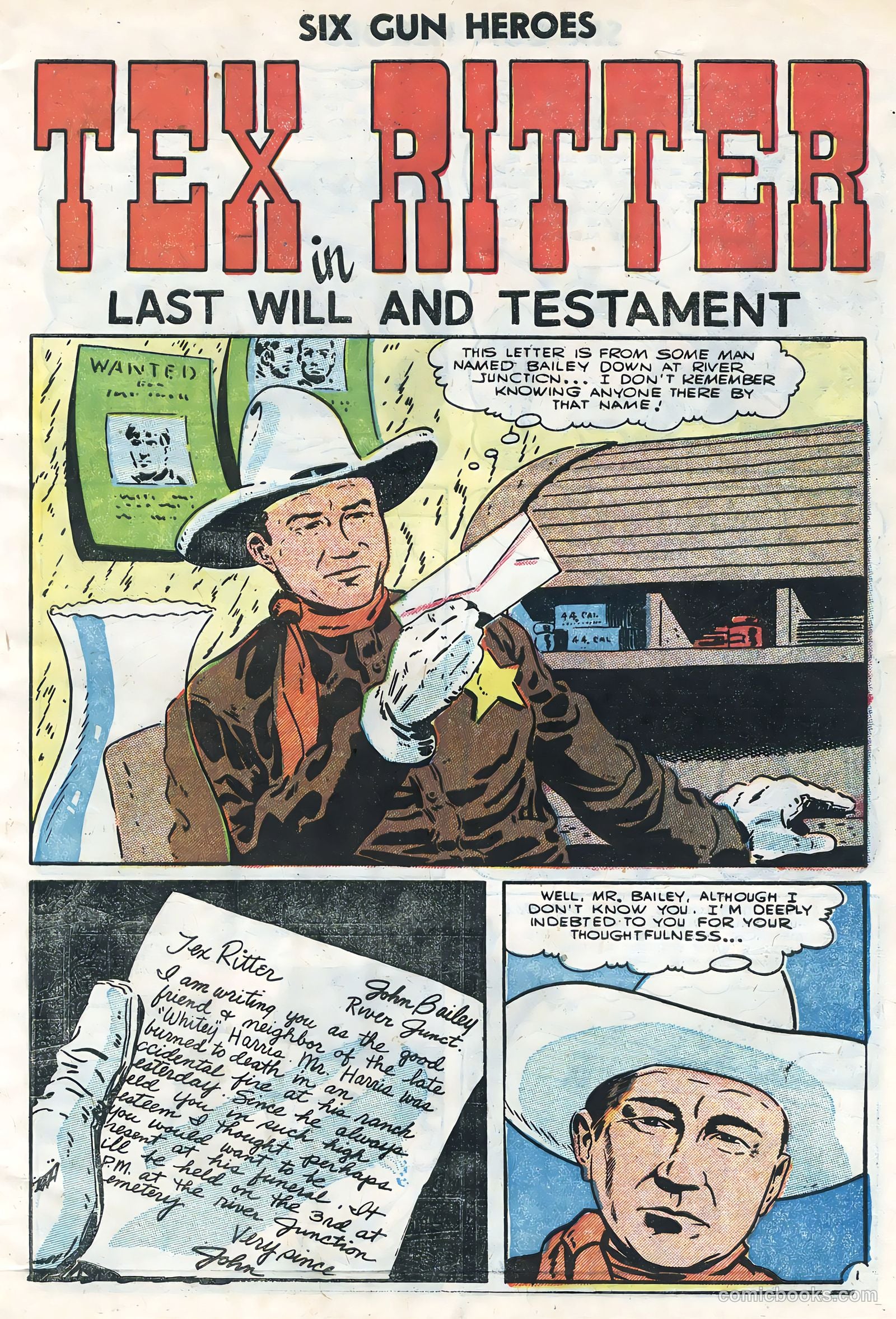 Six-Gun Heroes #36 (1955) — page 3 of 36
