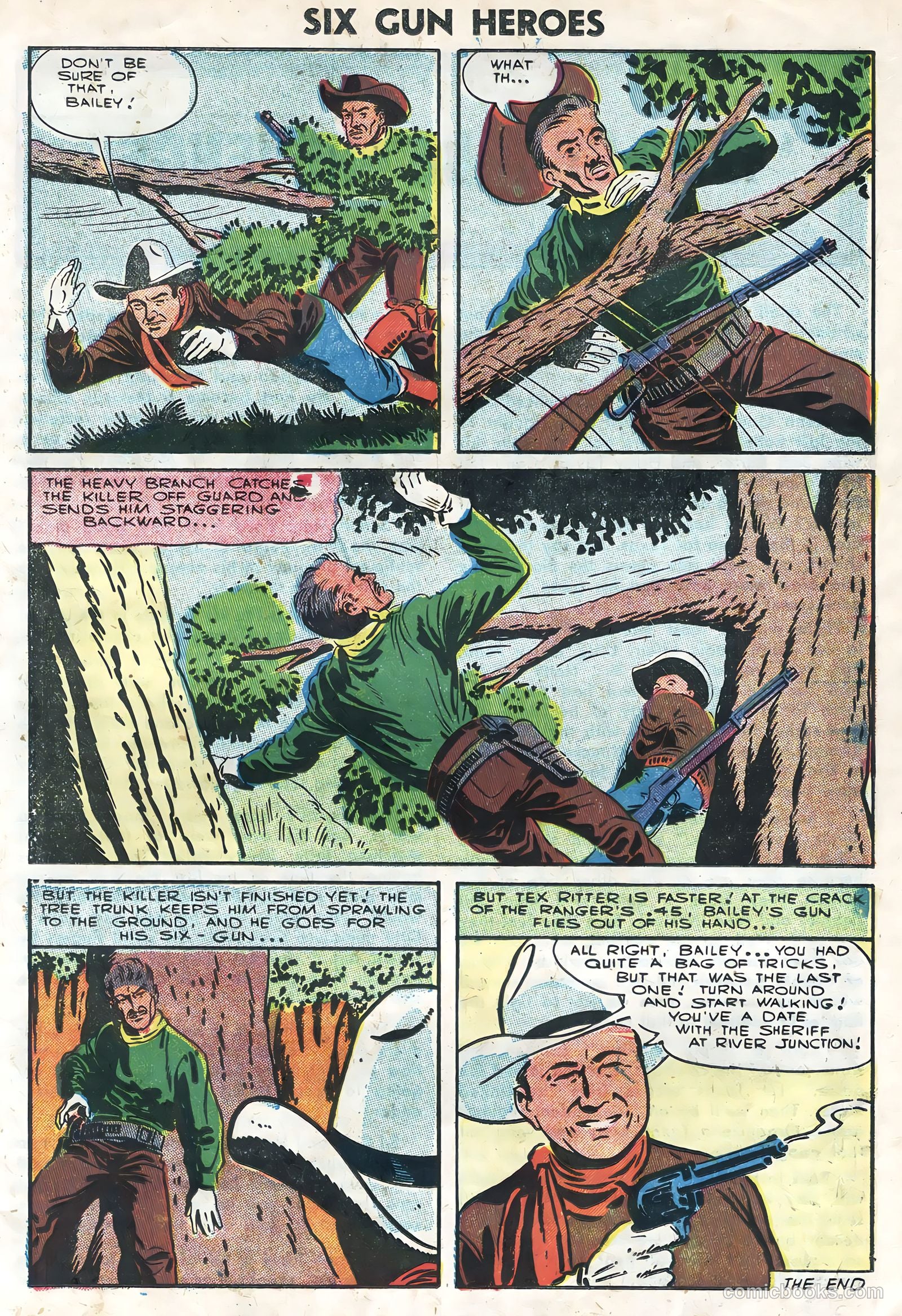Six-Gun Heroes #36 (1955) — page 11 of 36