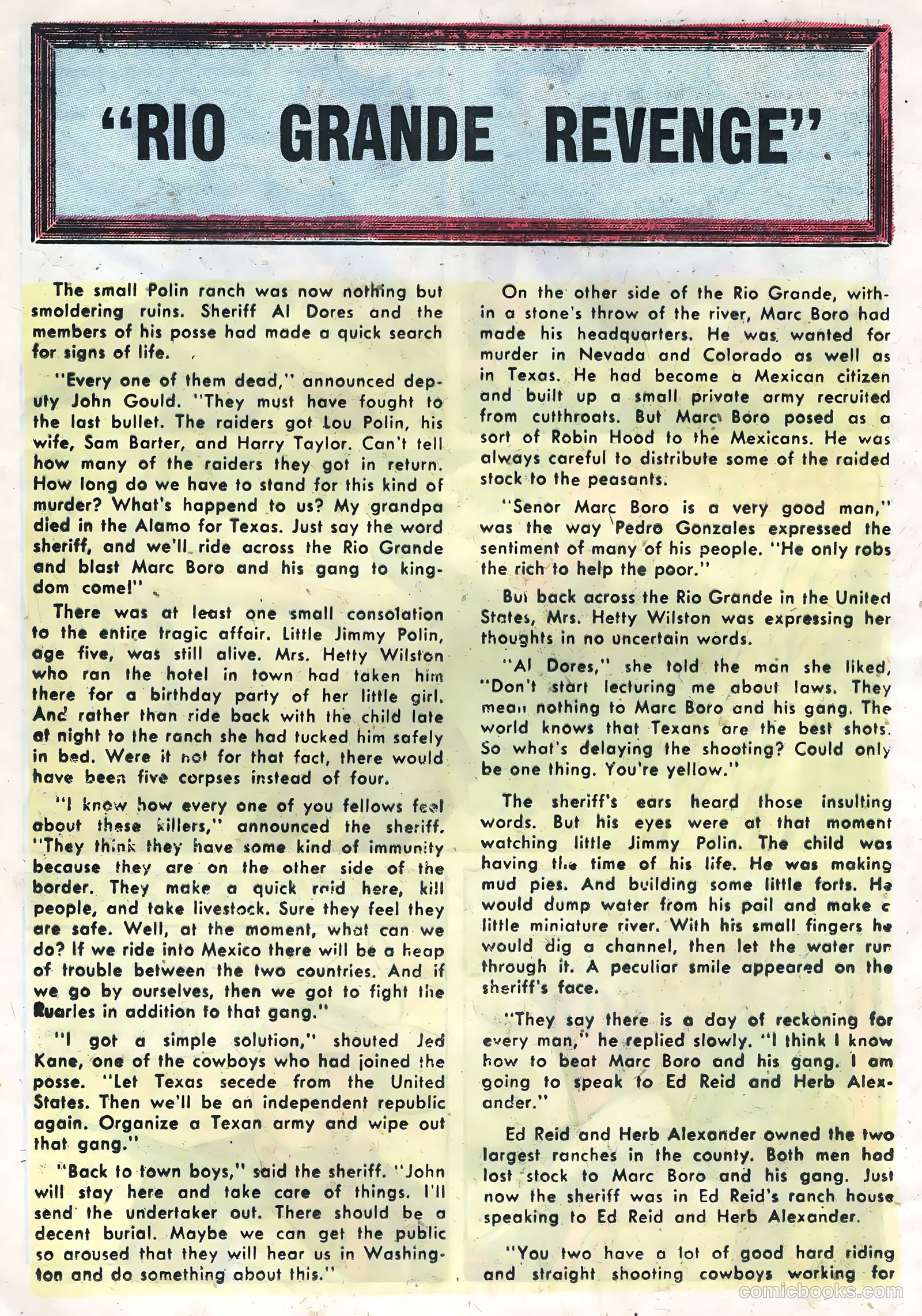 Six-Gun Heroes #36 (1955) — page 12 of 36