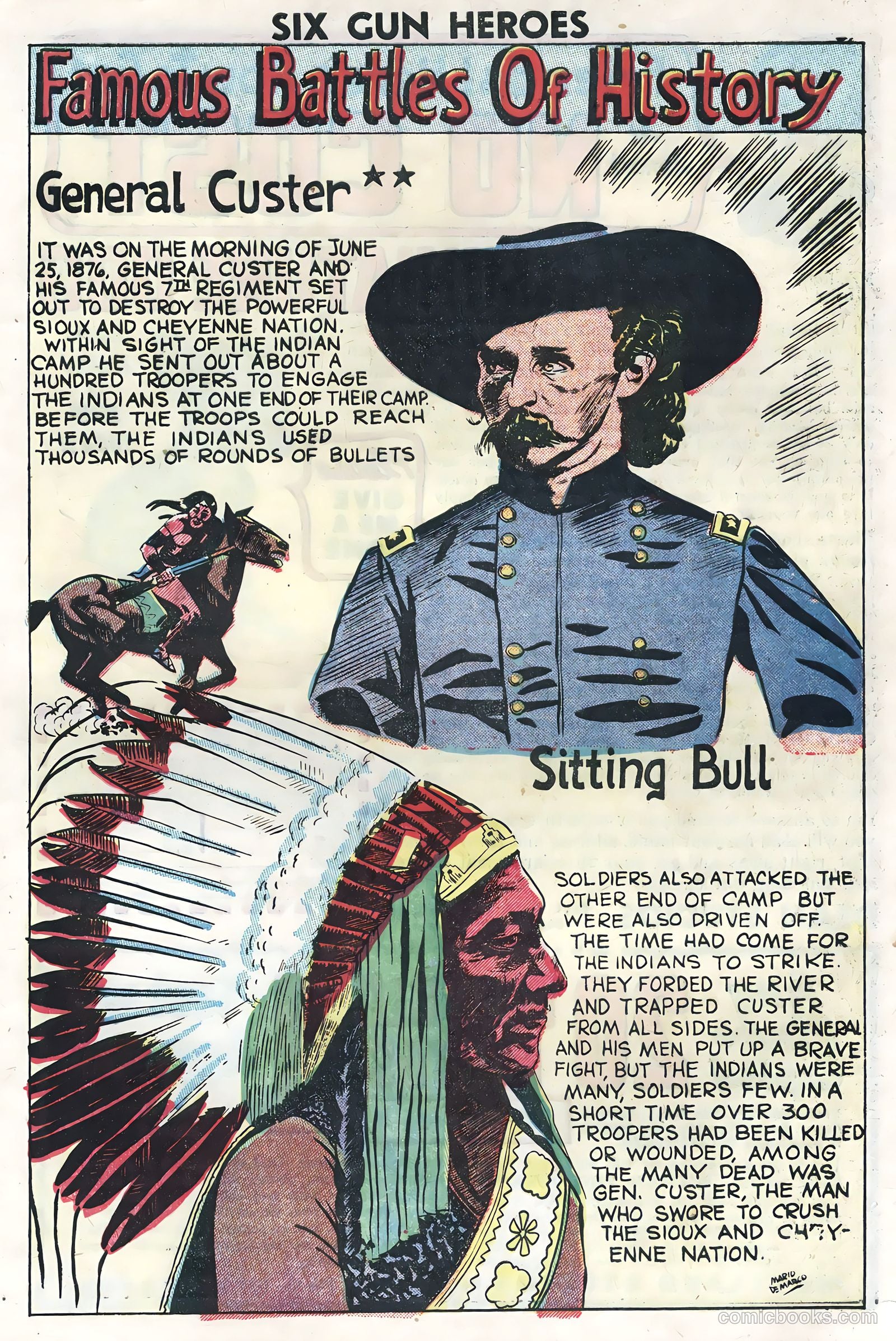 Six-Gun Heroes #36 (1955) — page 33 of 36